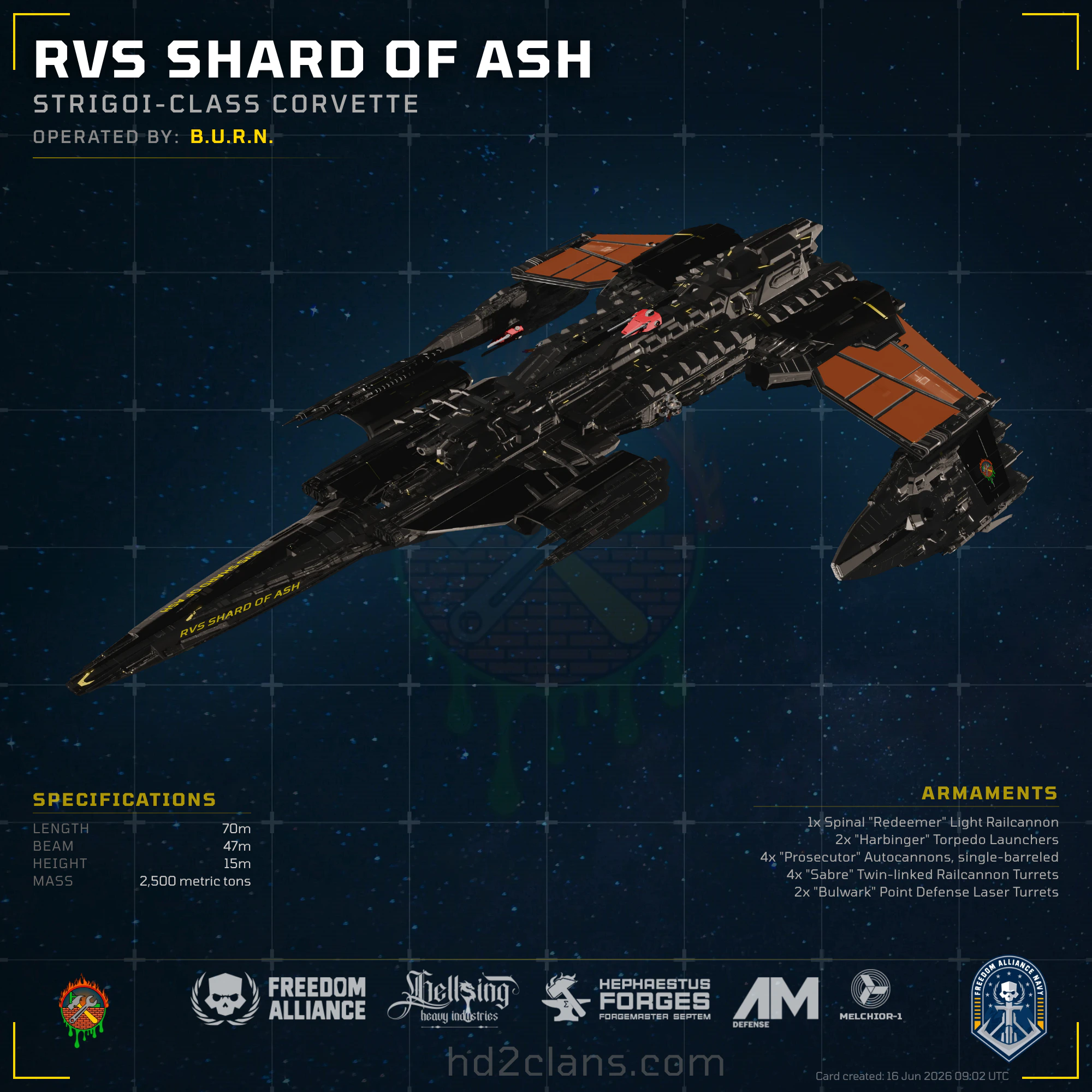 RVS Shard of Ash