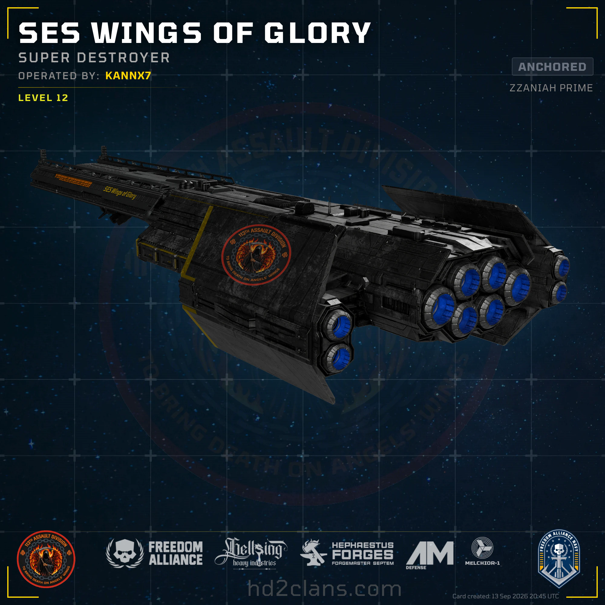 SES Wings of Glory