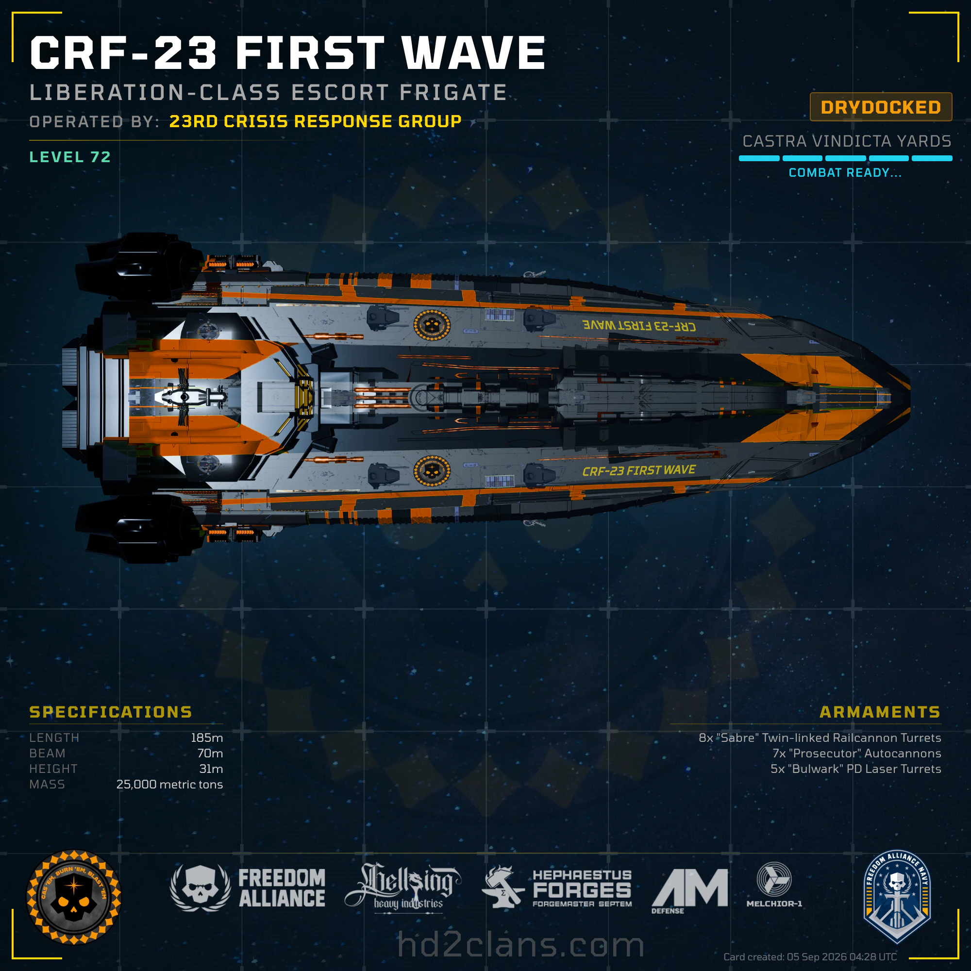 CRF-23 First Wave