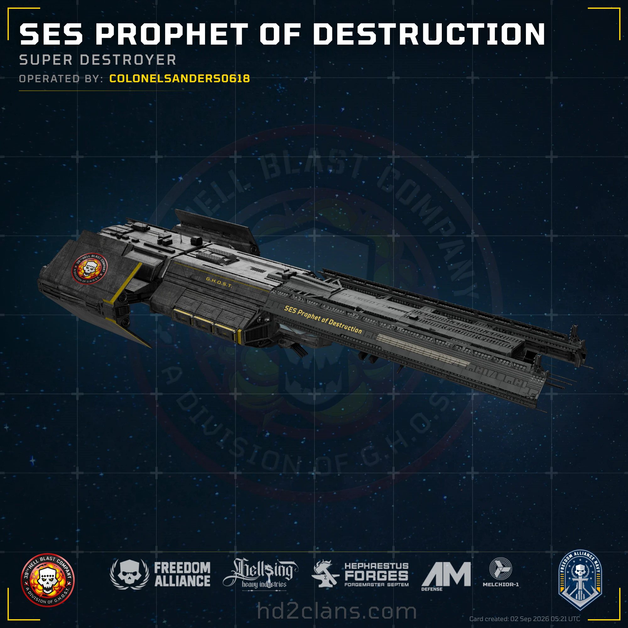 SES Prophet of Destruction