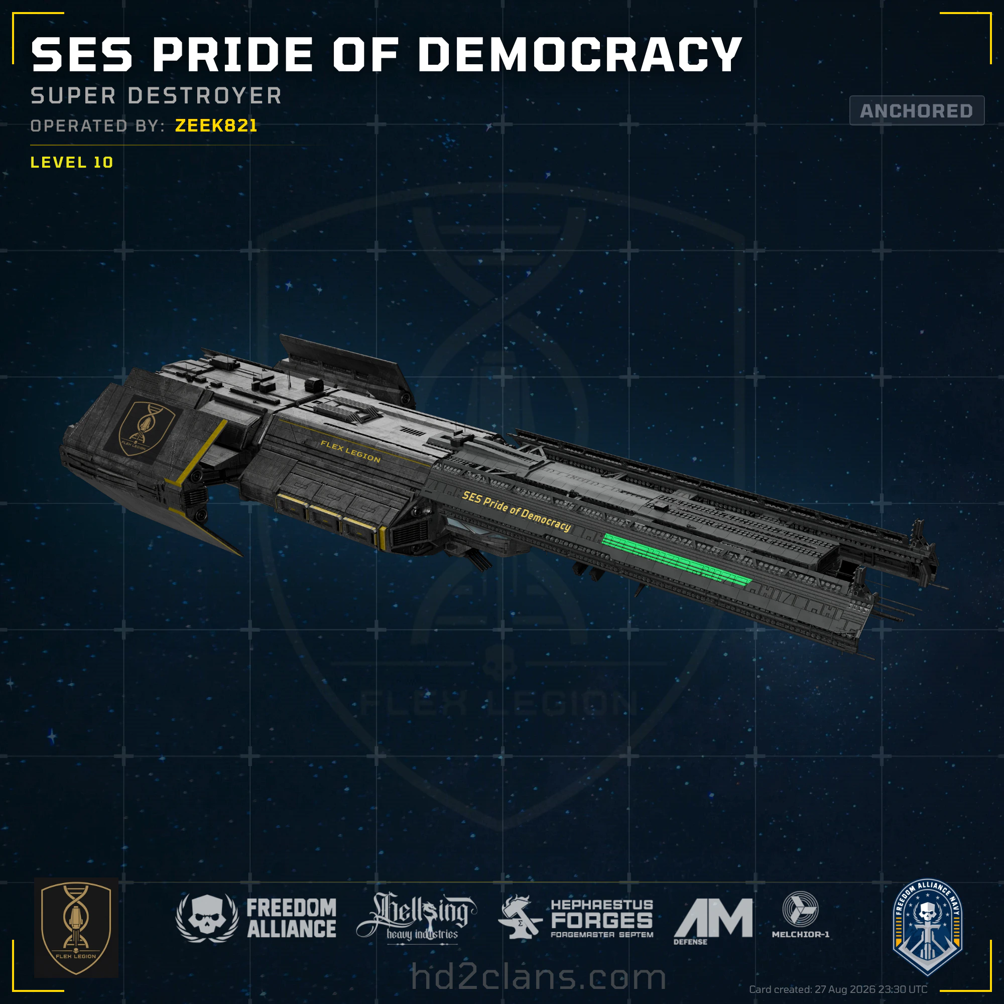 SES Pride of Democracy