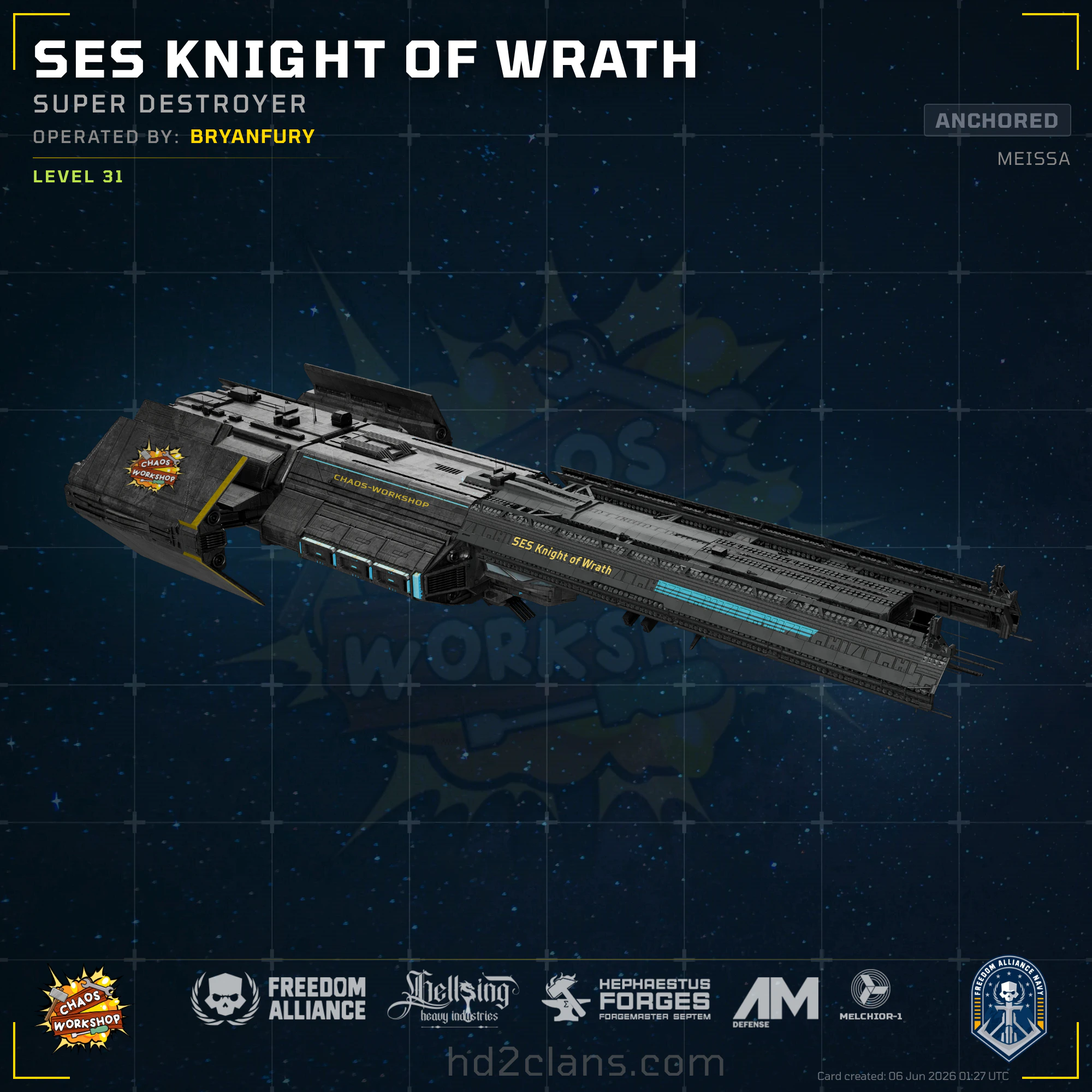 SES Knight of Wrath