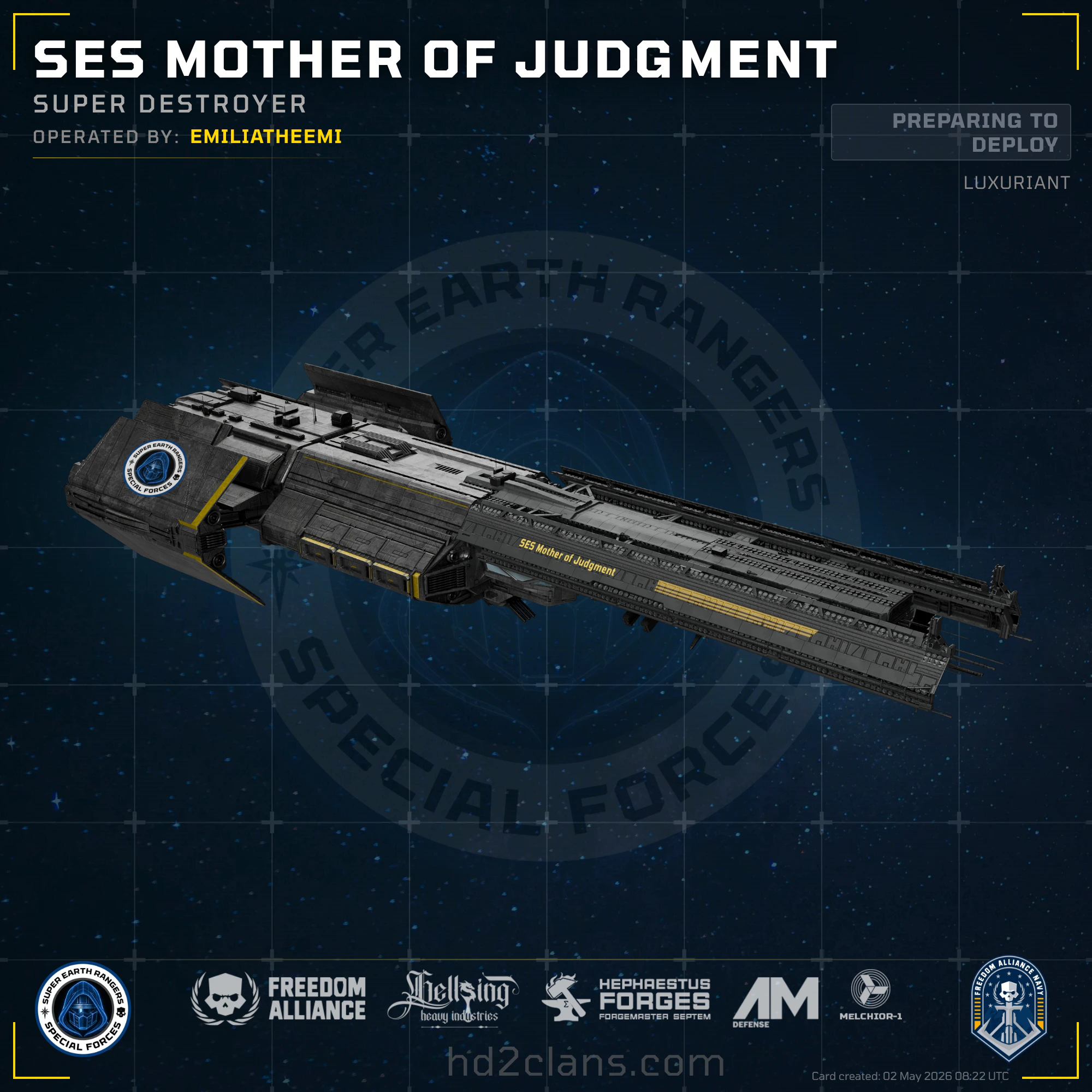SES Mother of Judgment