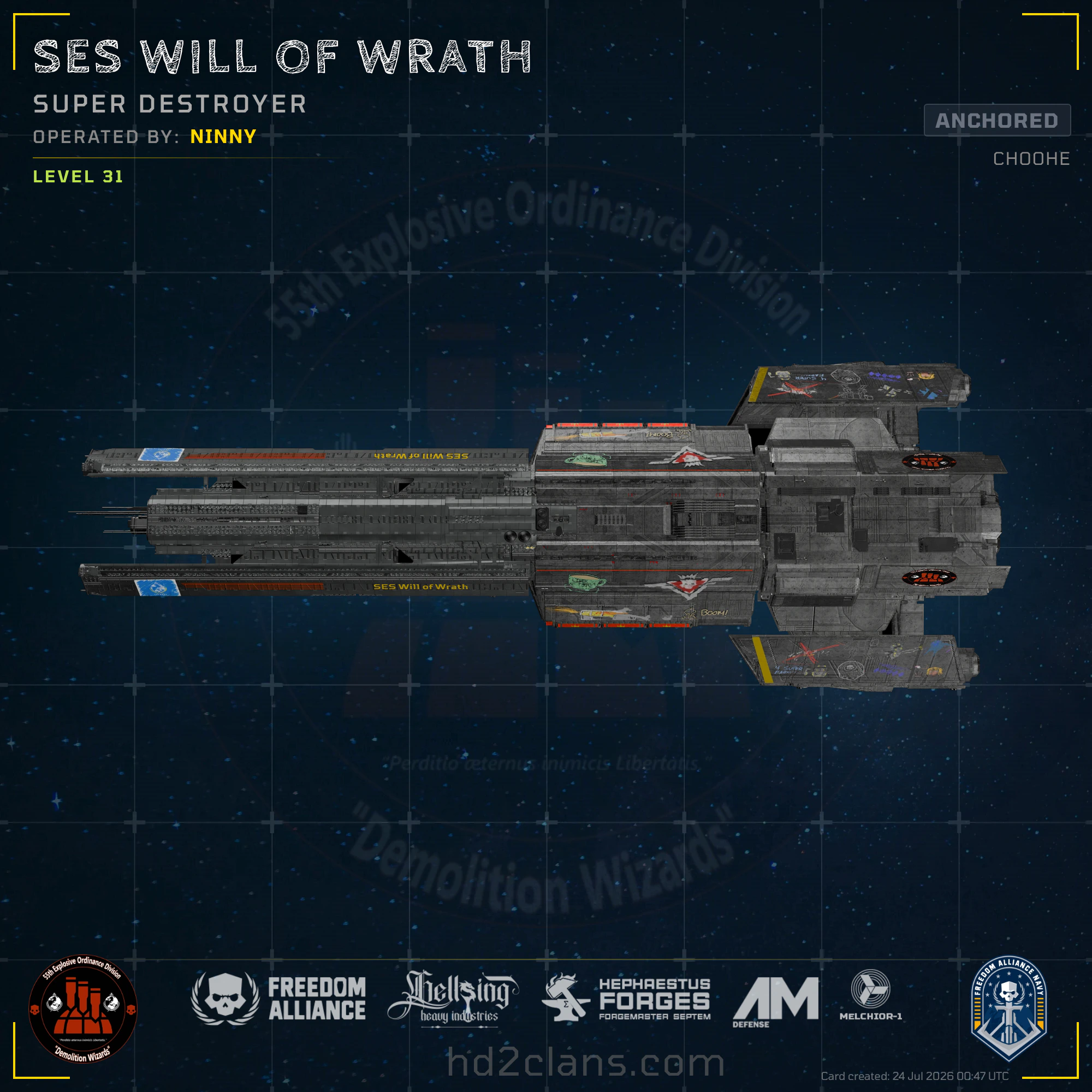 SES Will of Wrath