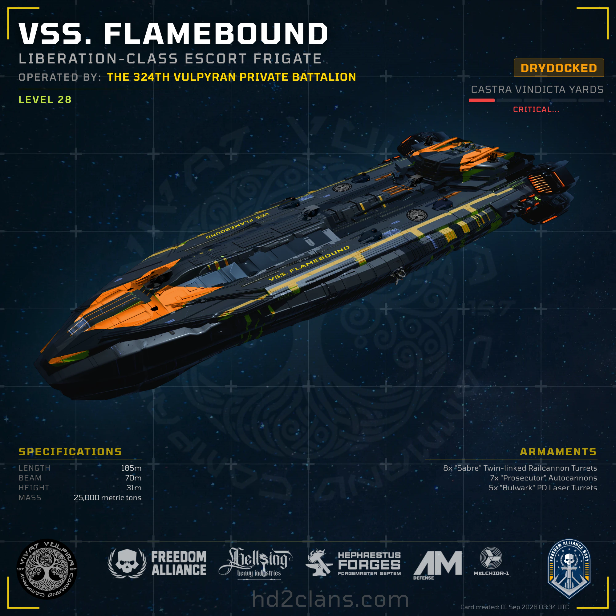VSS. Flamebound