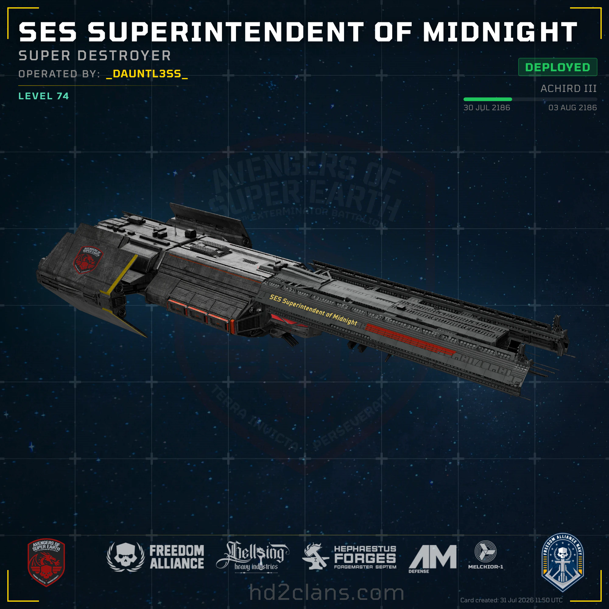 SES Superintendent of Midnight