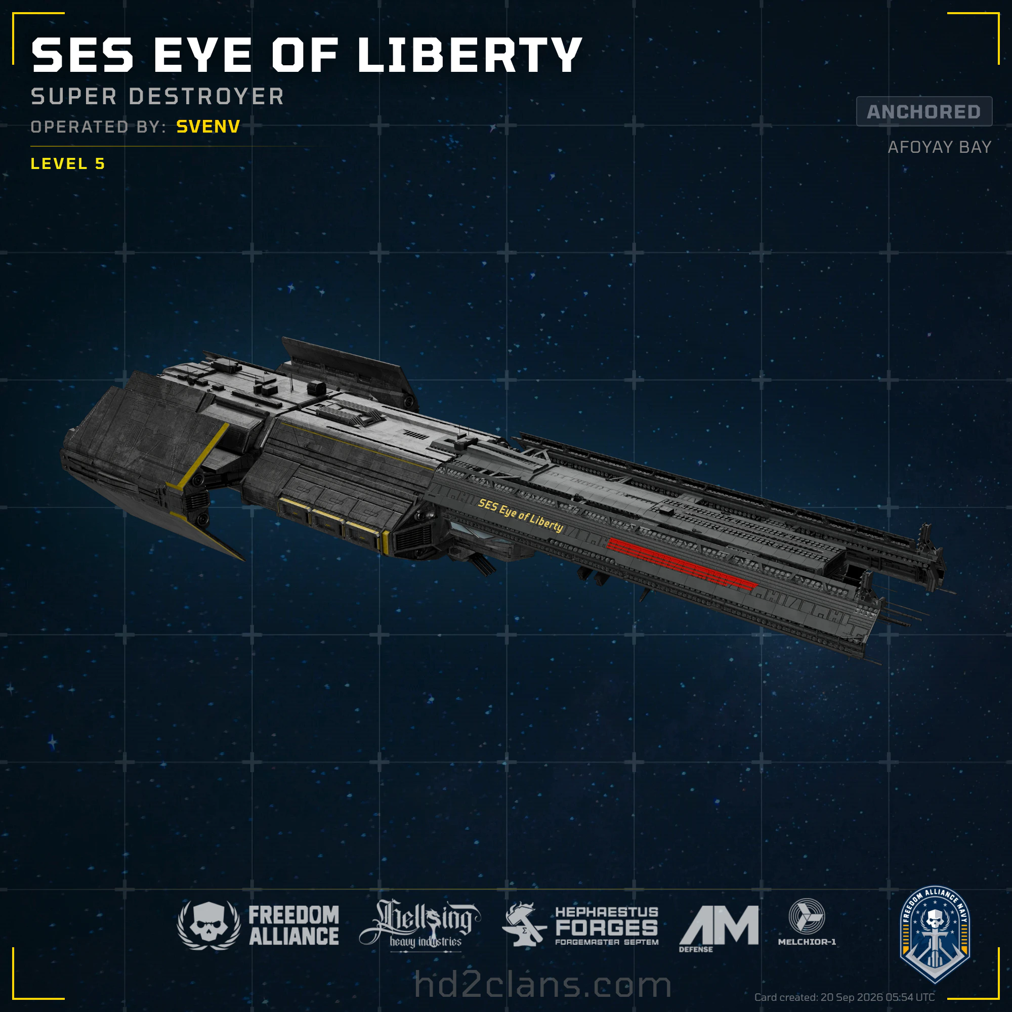 SES Eye of Liberty