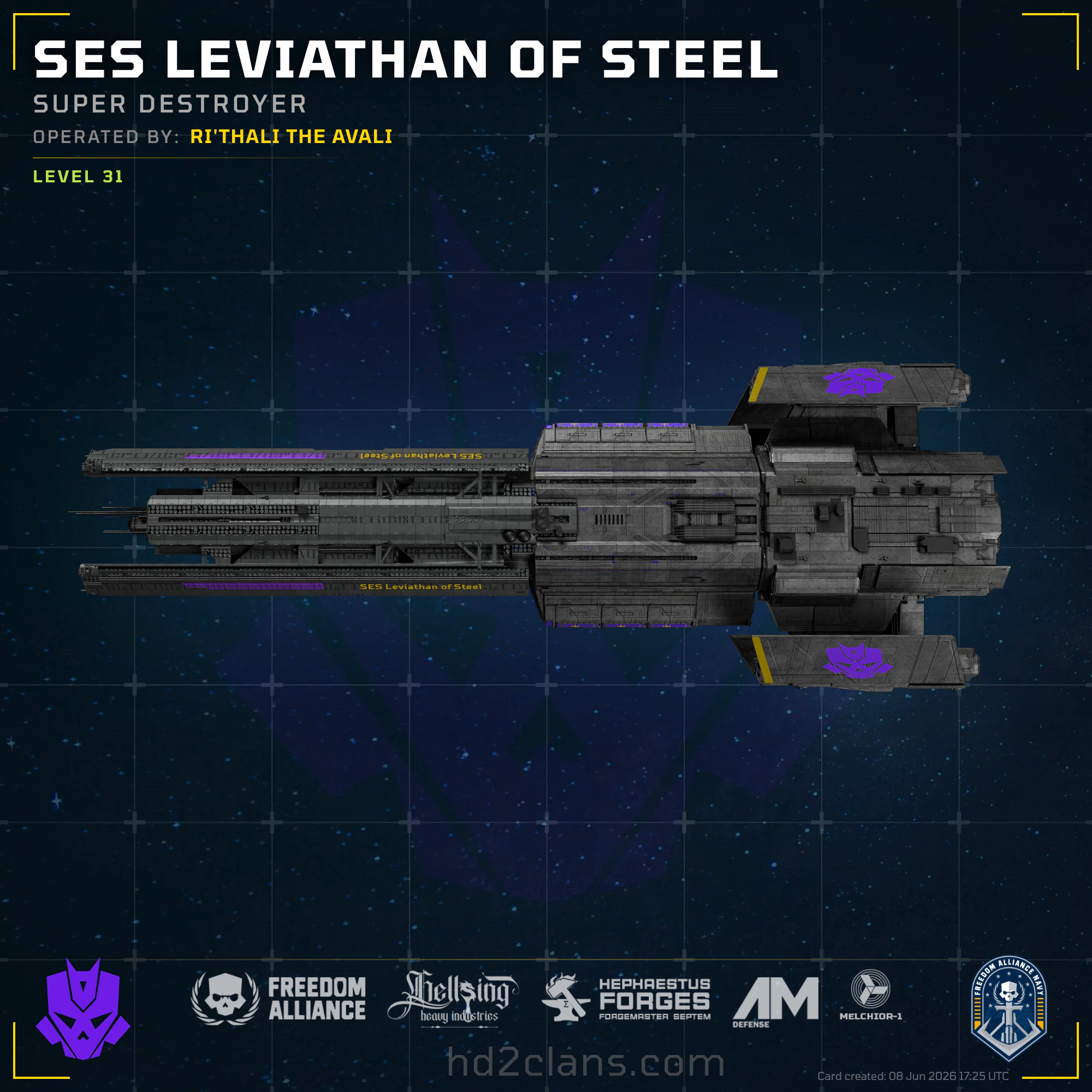 SES Leviathan of Steel