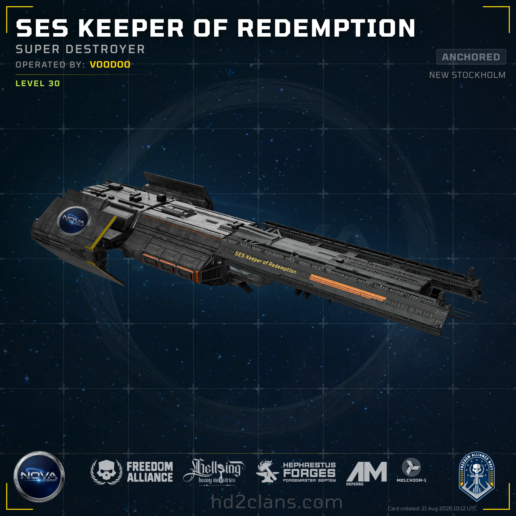 SES Keeper of Redemption