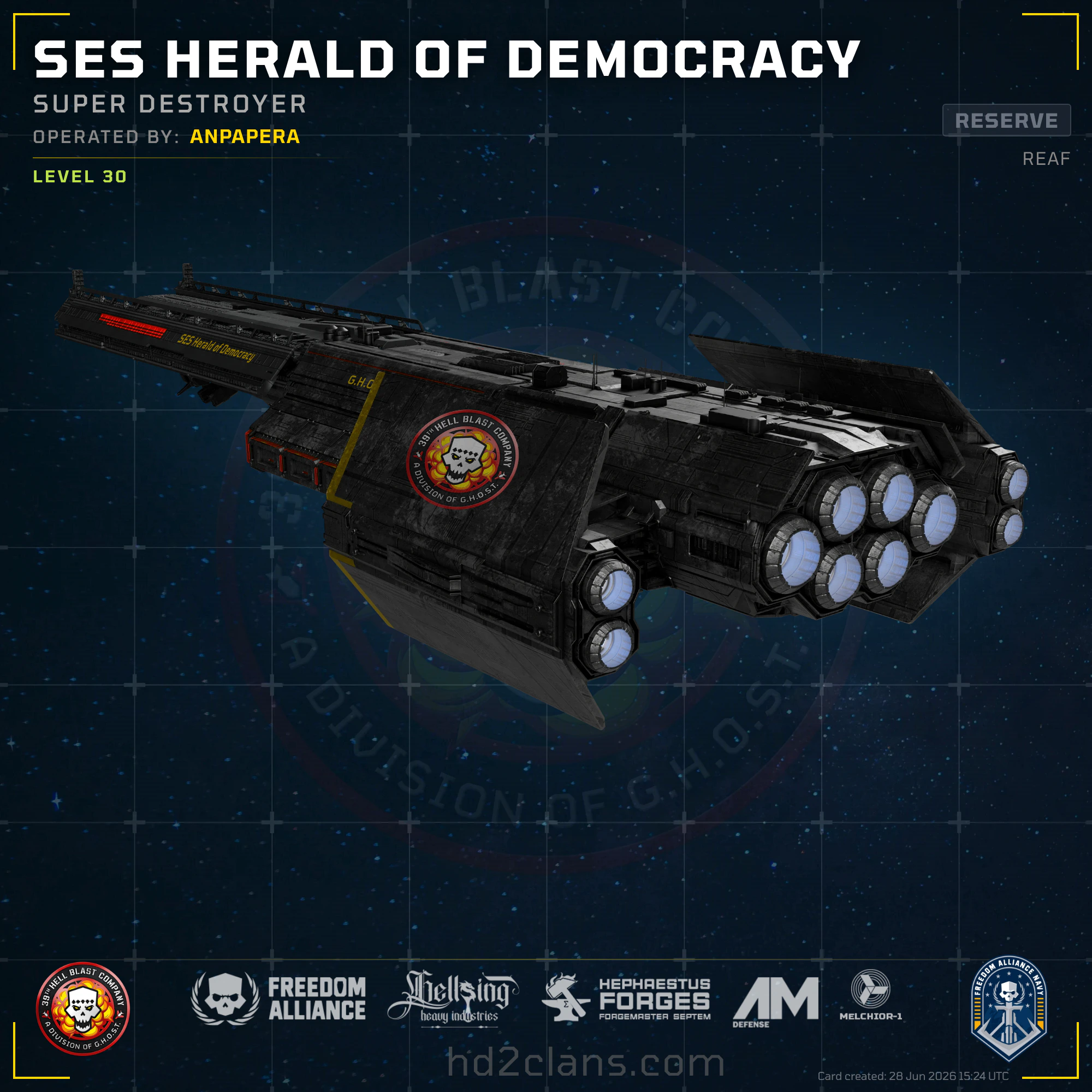 SES Herald of Democracy