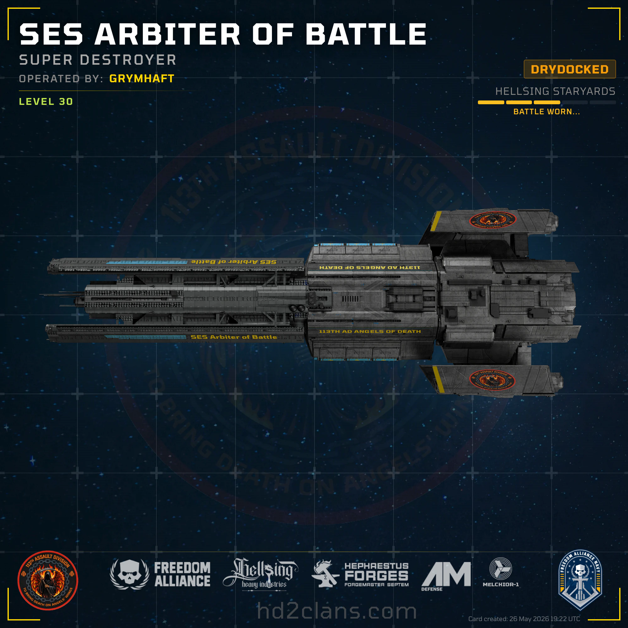 SES Arbiter of Battle