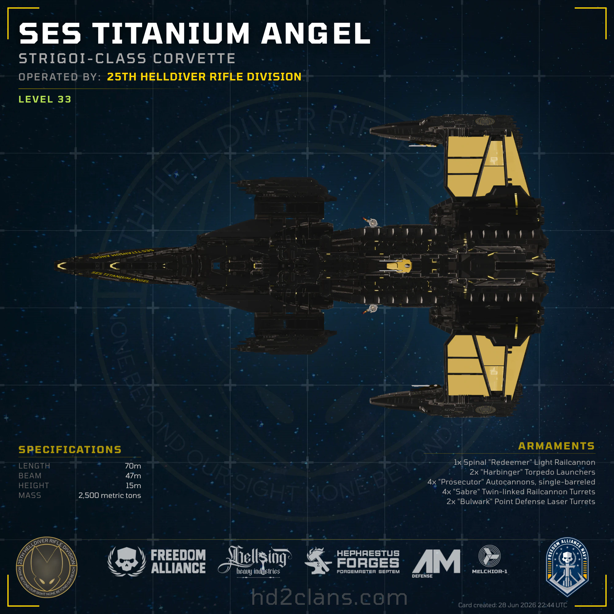 SES Titanium Angel