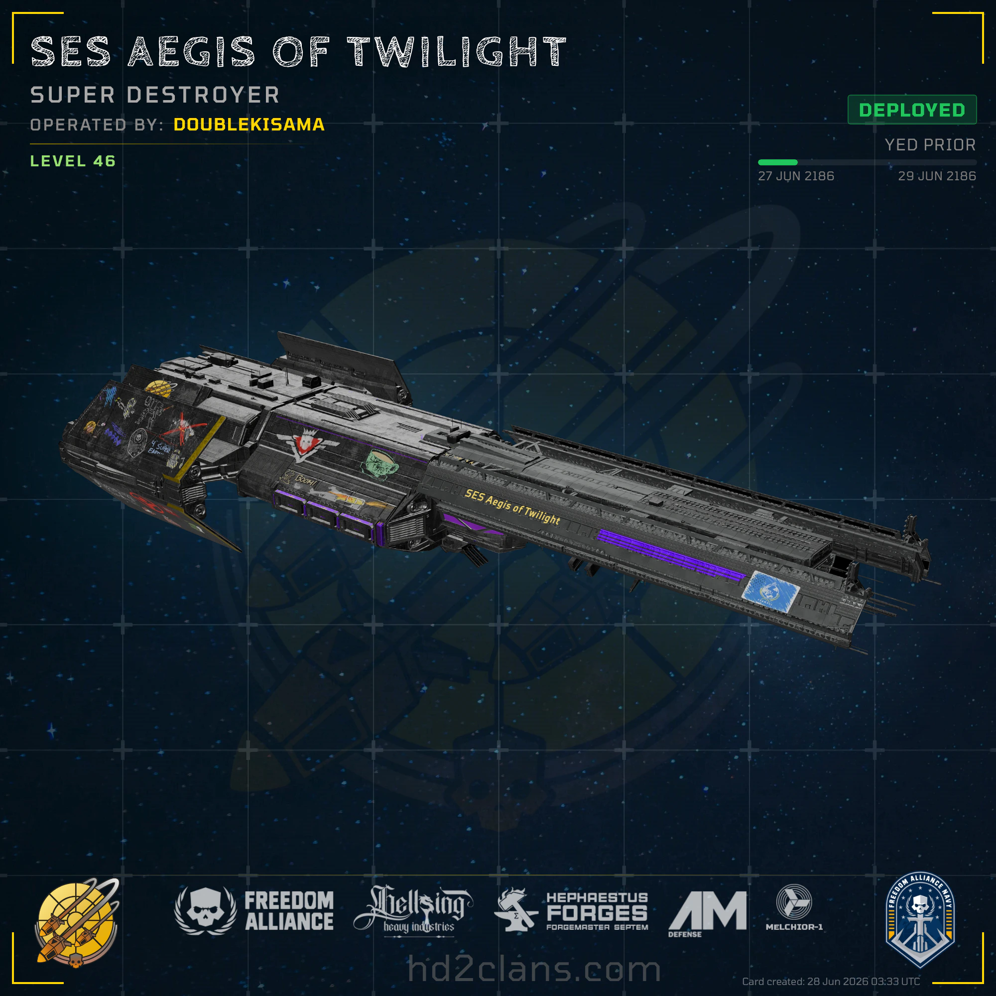 SES Aegis of Twilight