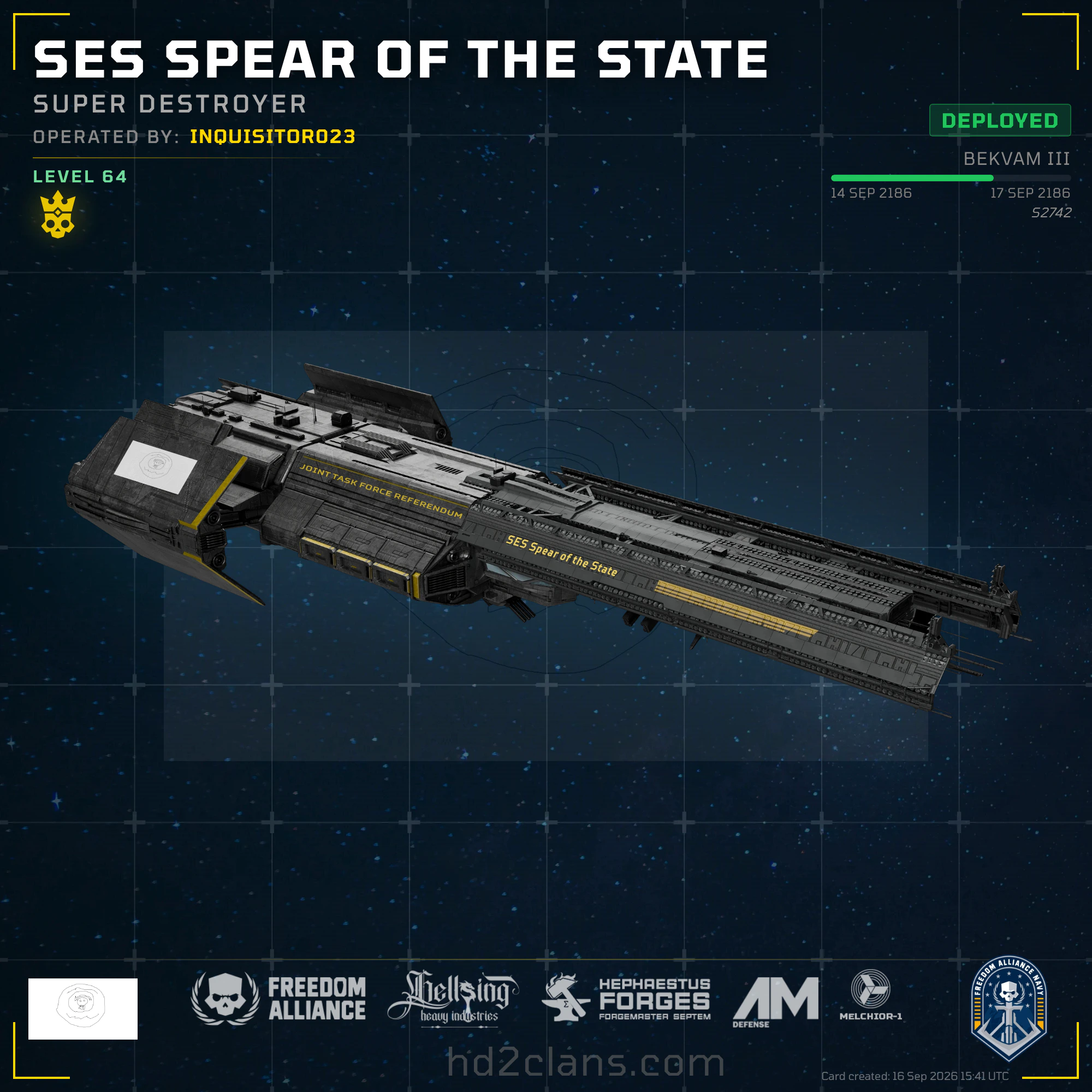 SES Spear of the State