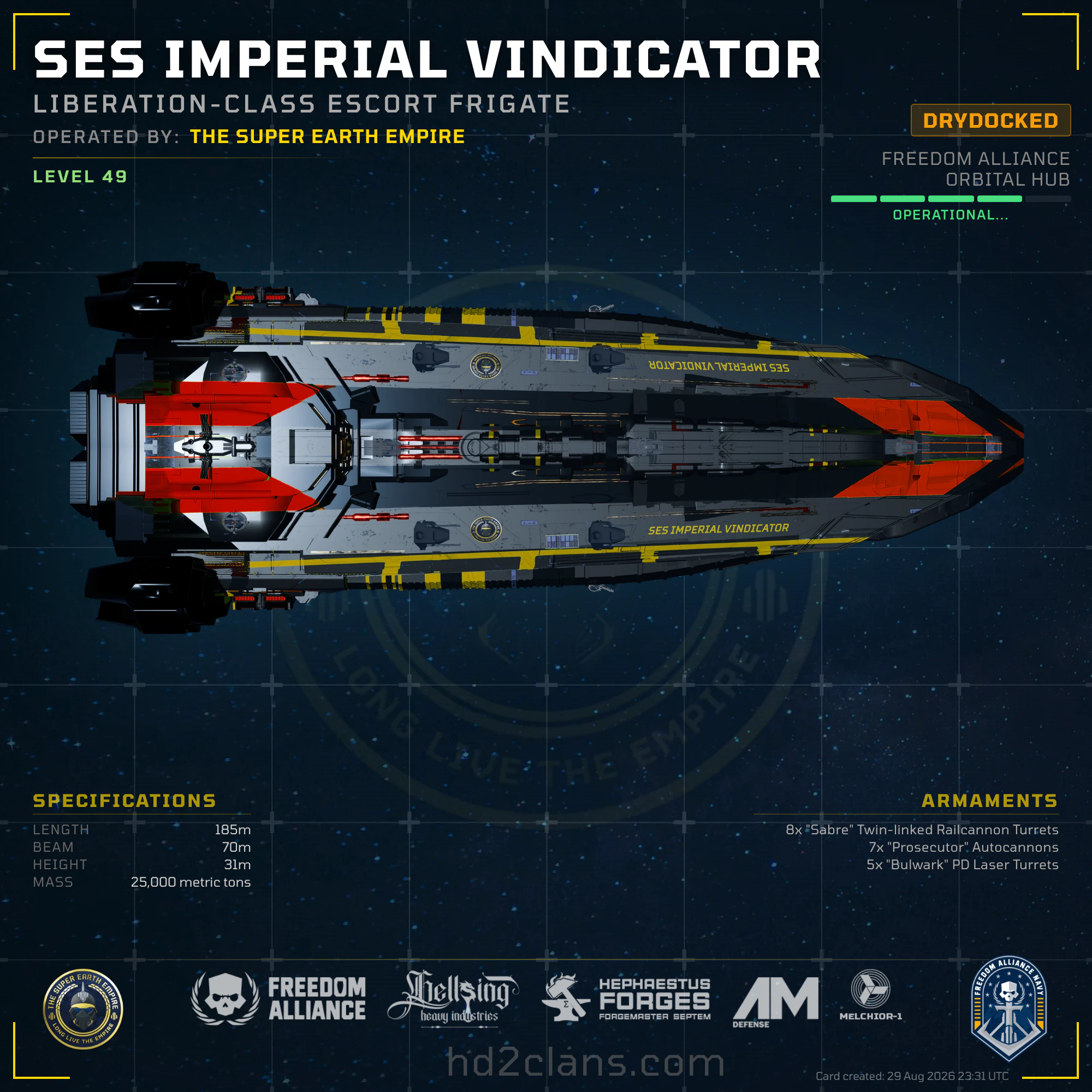 SES Imperial Vindicator