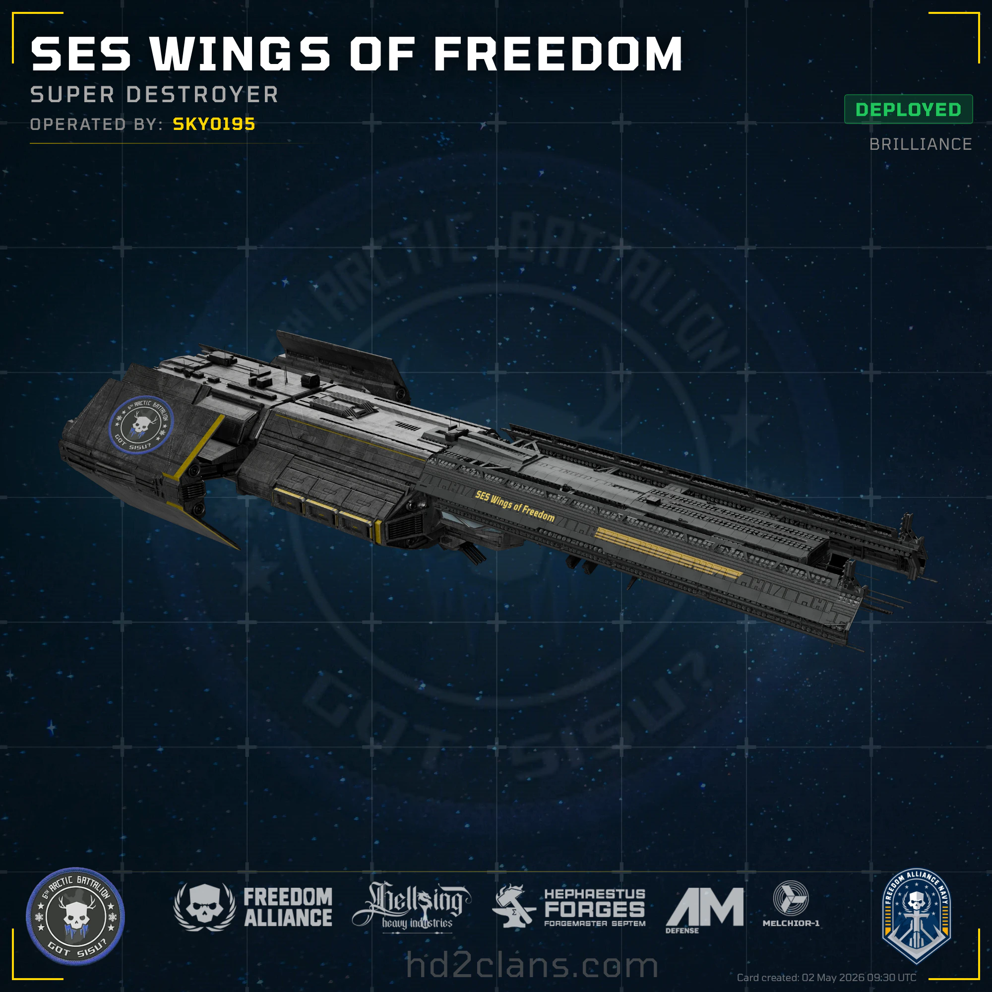 SES Wings of Freedom