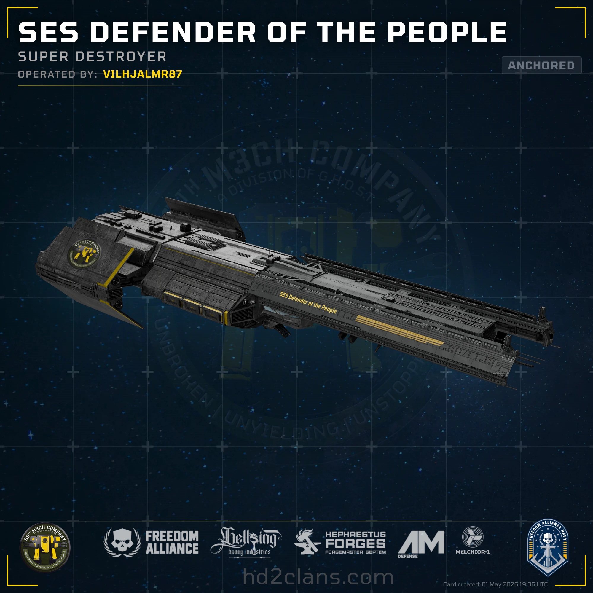 SES Defender of the People