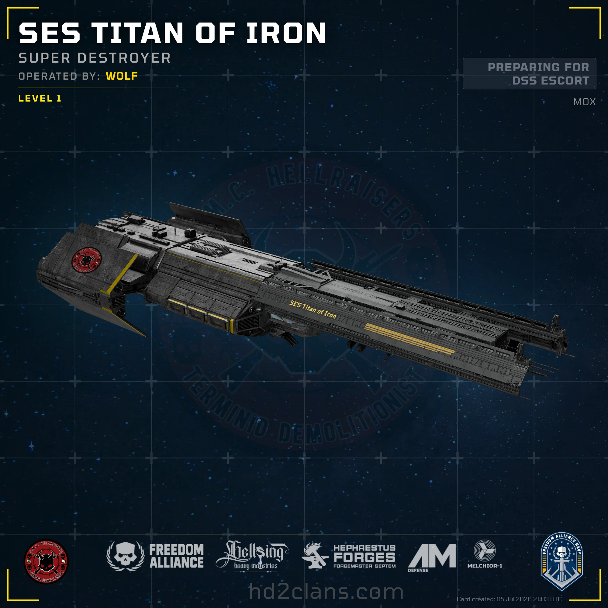 SES Titan of Iron
