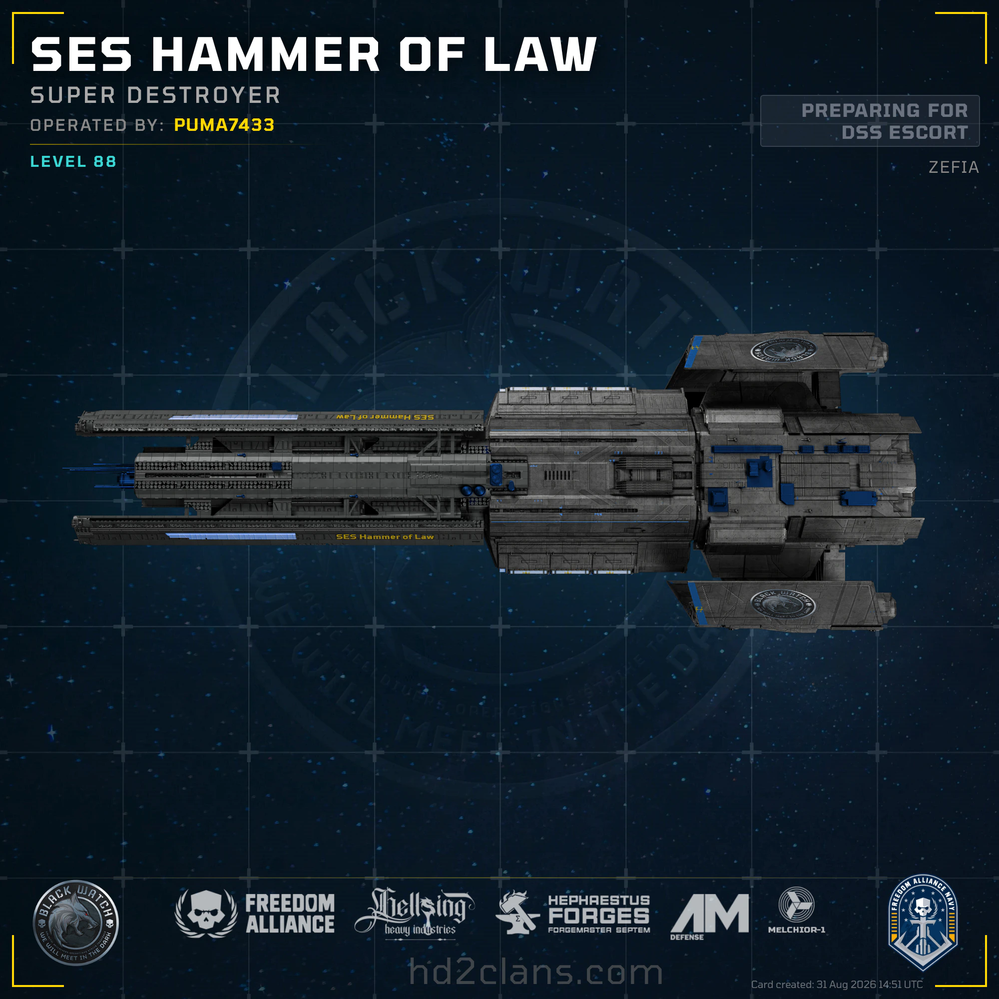 SES Hammer of Law