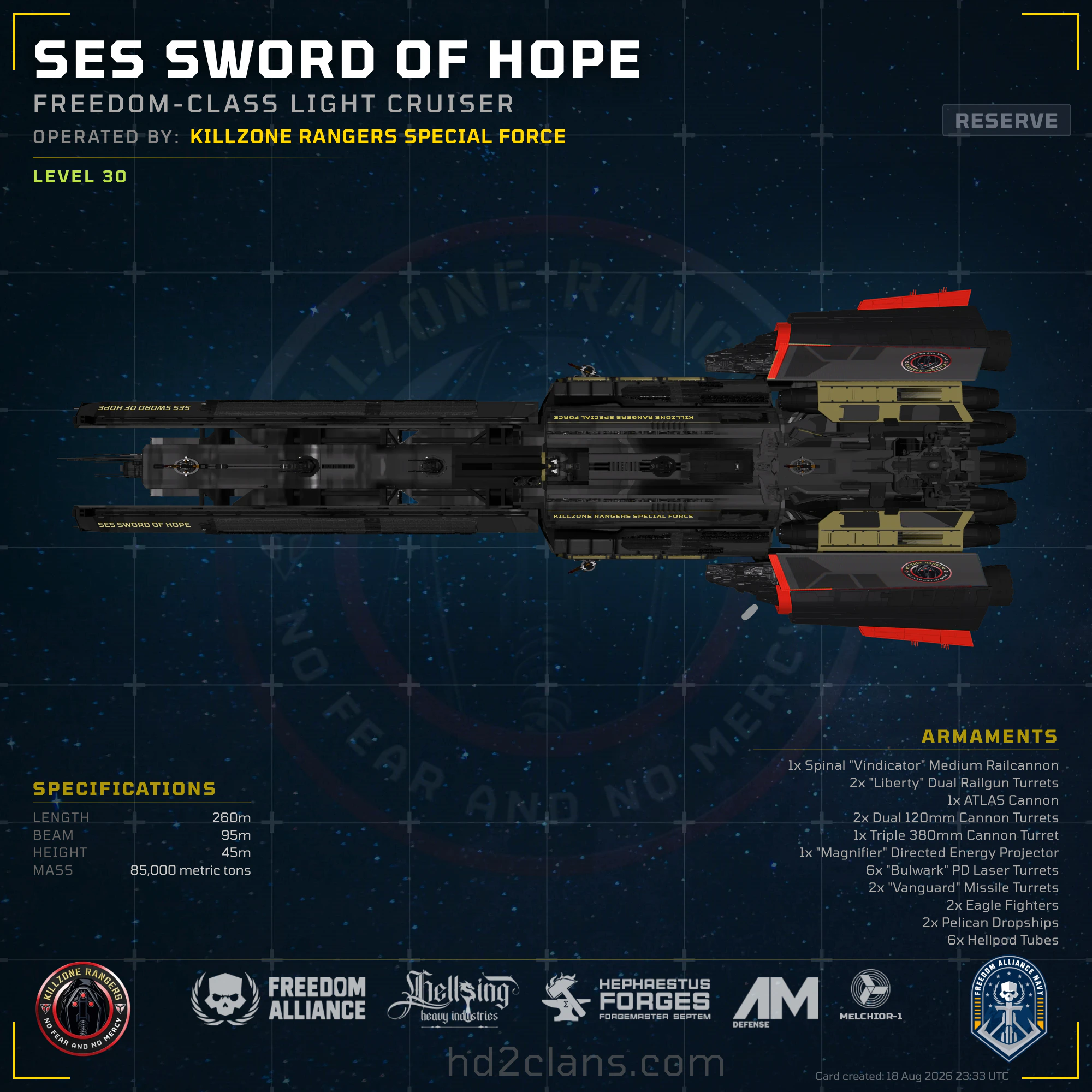 SES Sword Of Hope