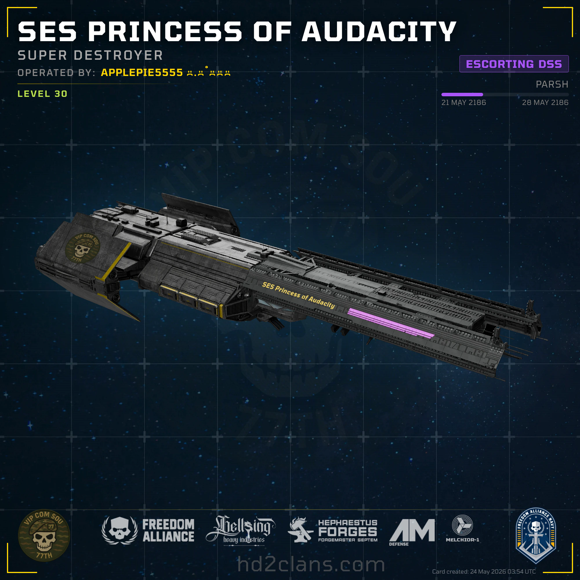 SES Princess of Audacity