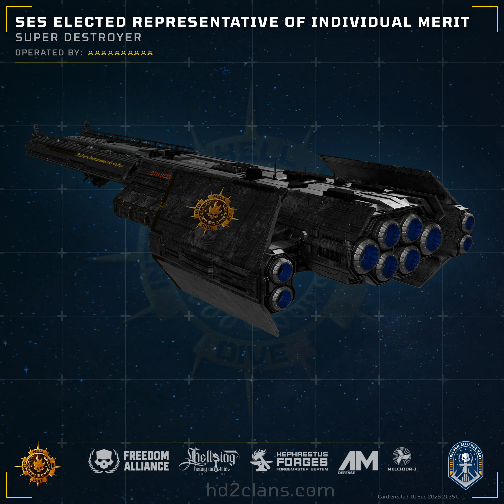 SES Elected Representative of Individual Merit
