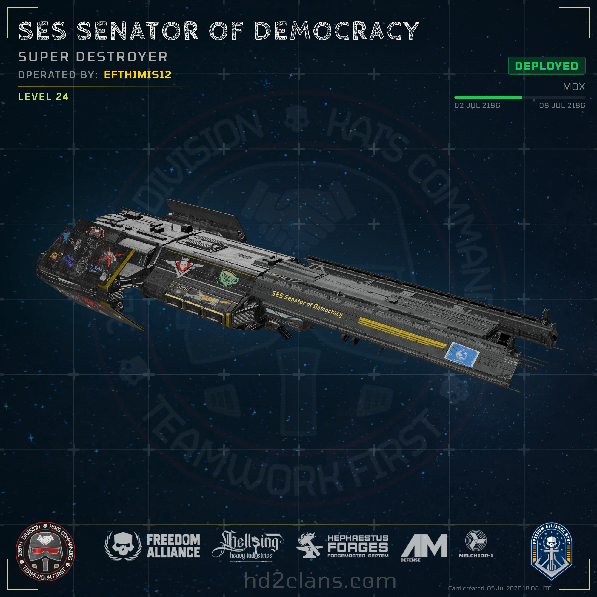 SES Senator of Democracy