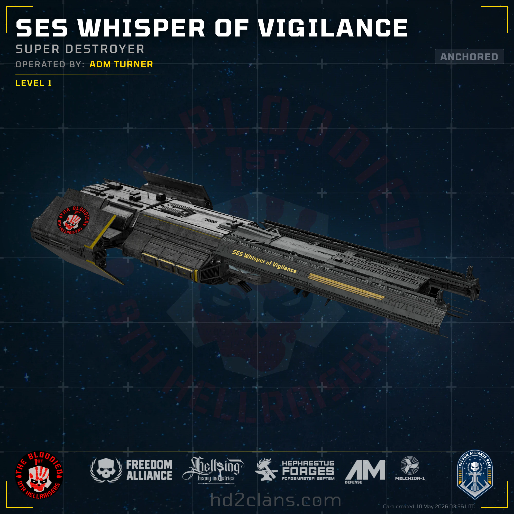 SES Whisper of Vigilance