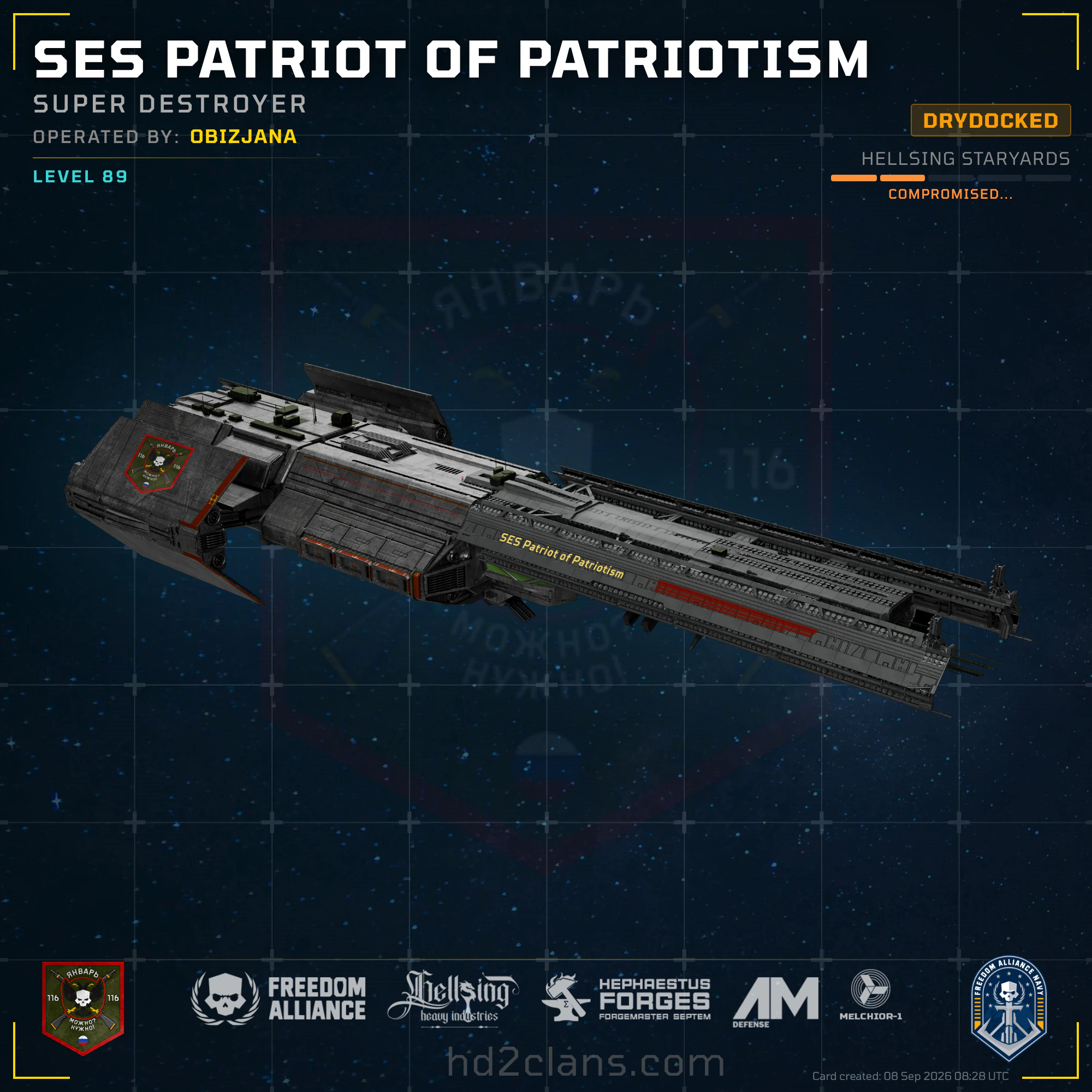 SES Patriot of Patriotism