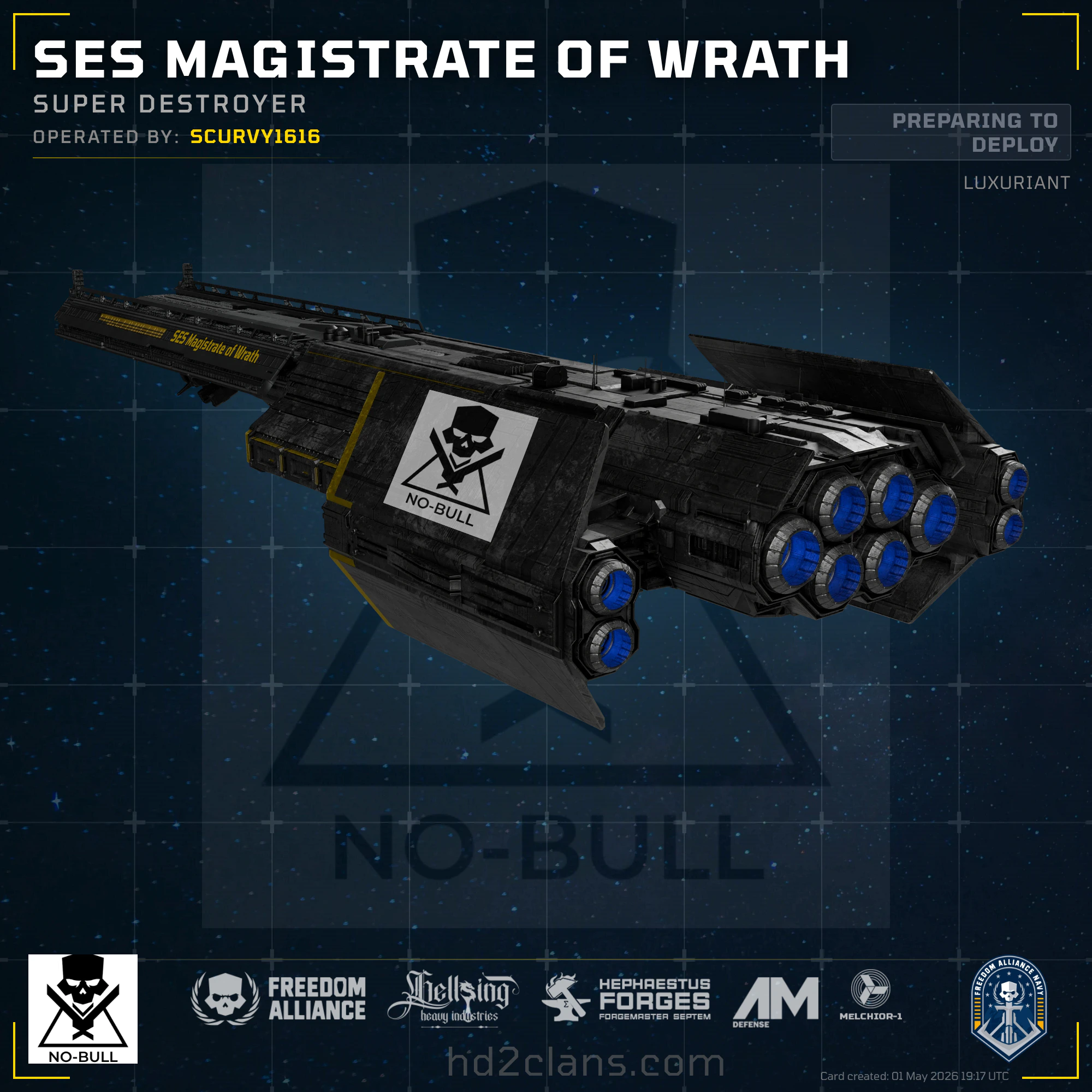 SES Magistrate of Wrath