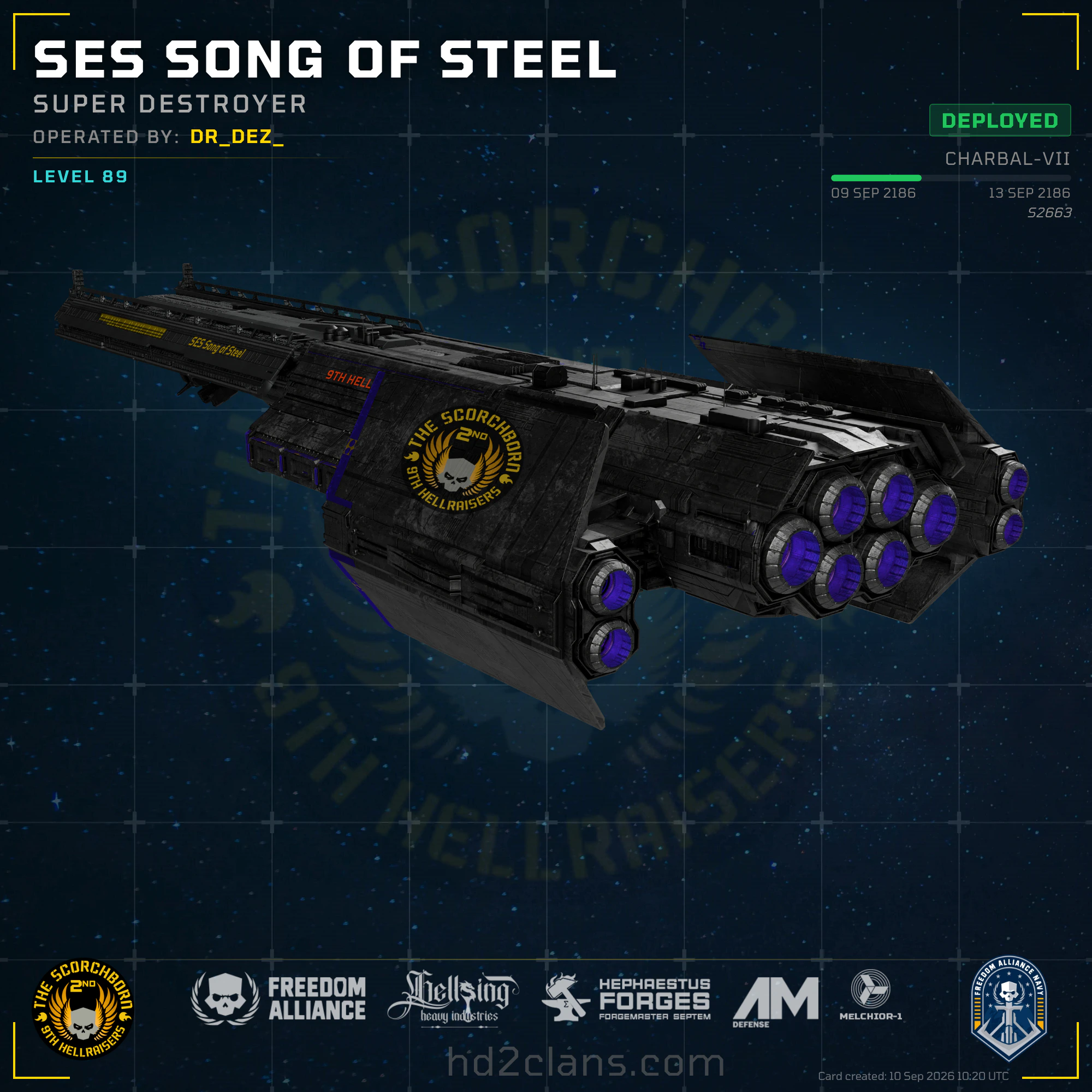 SES Song of Steel
