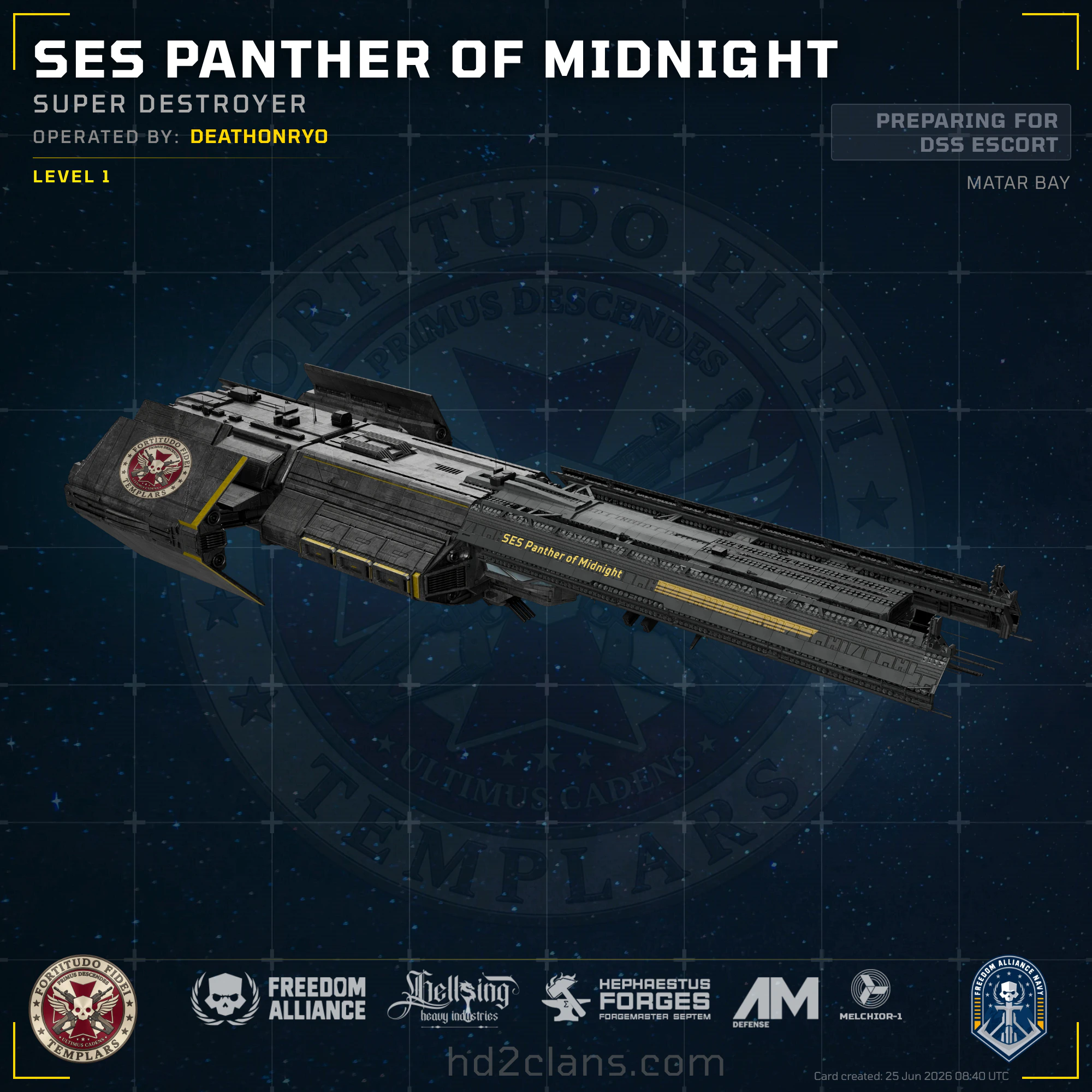 SES Panther of Midnight