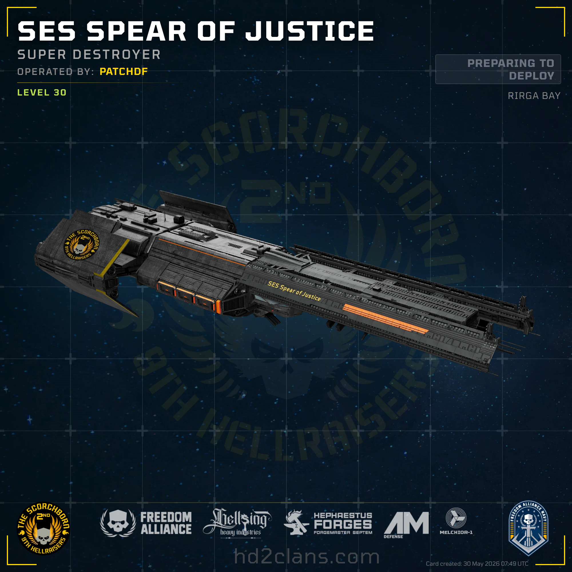 SES Spear of Justice