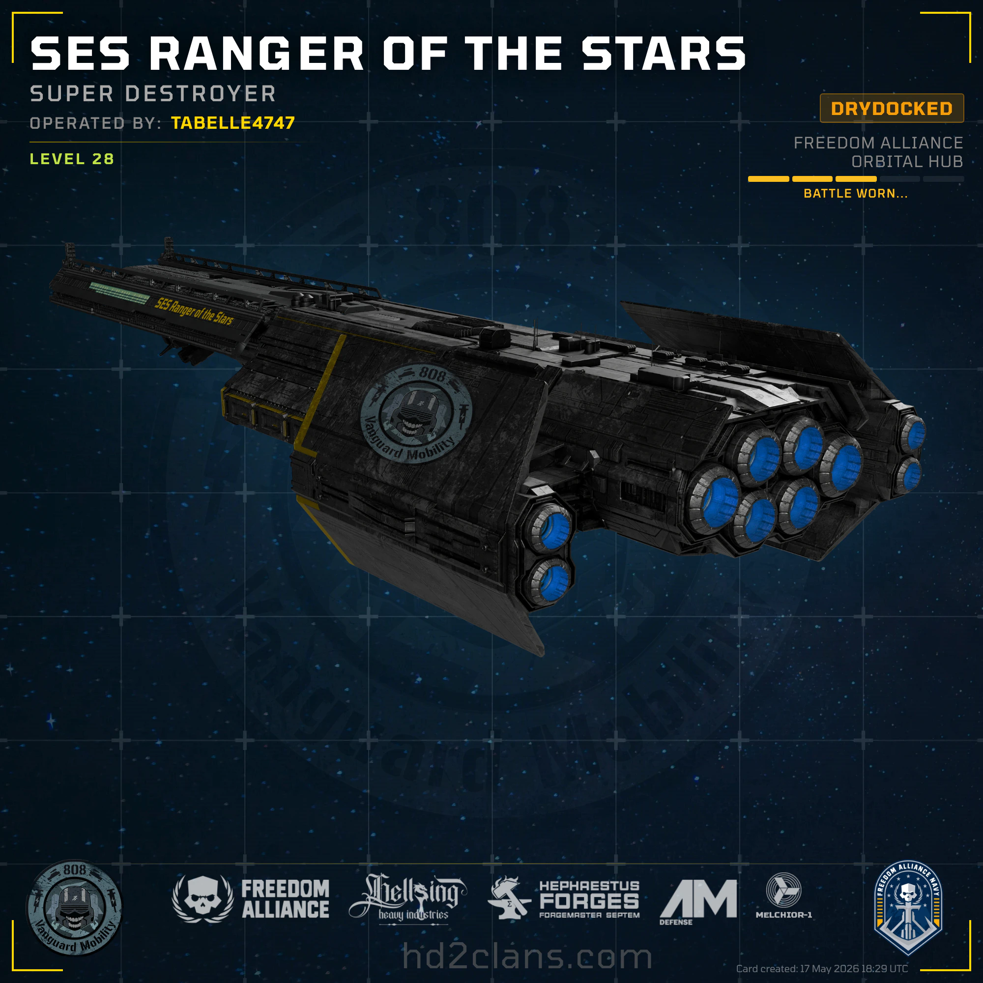 SES Ranger of the Stars