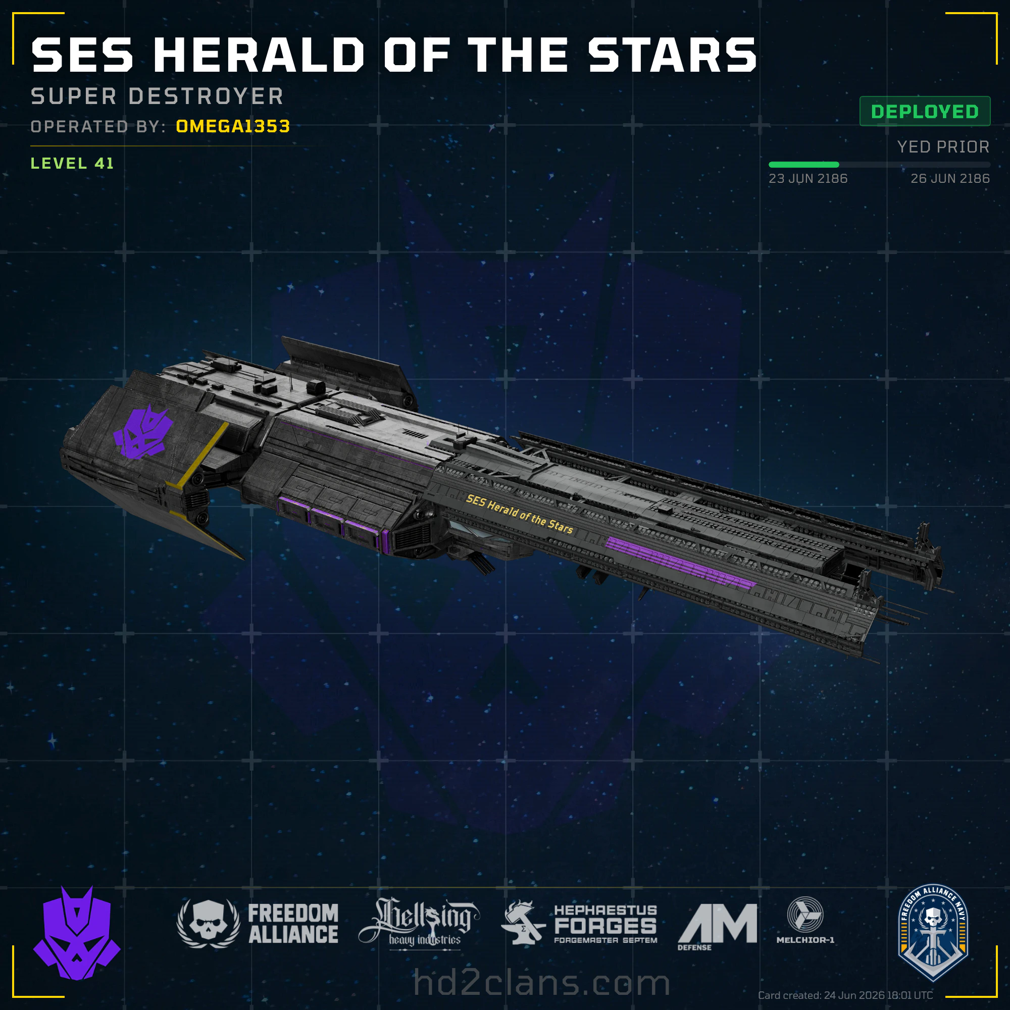 SES Herald of the Stars