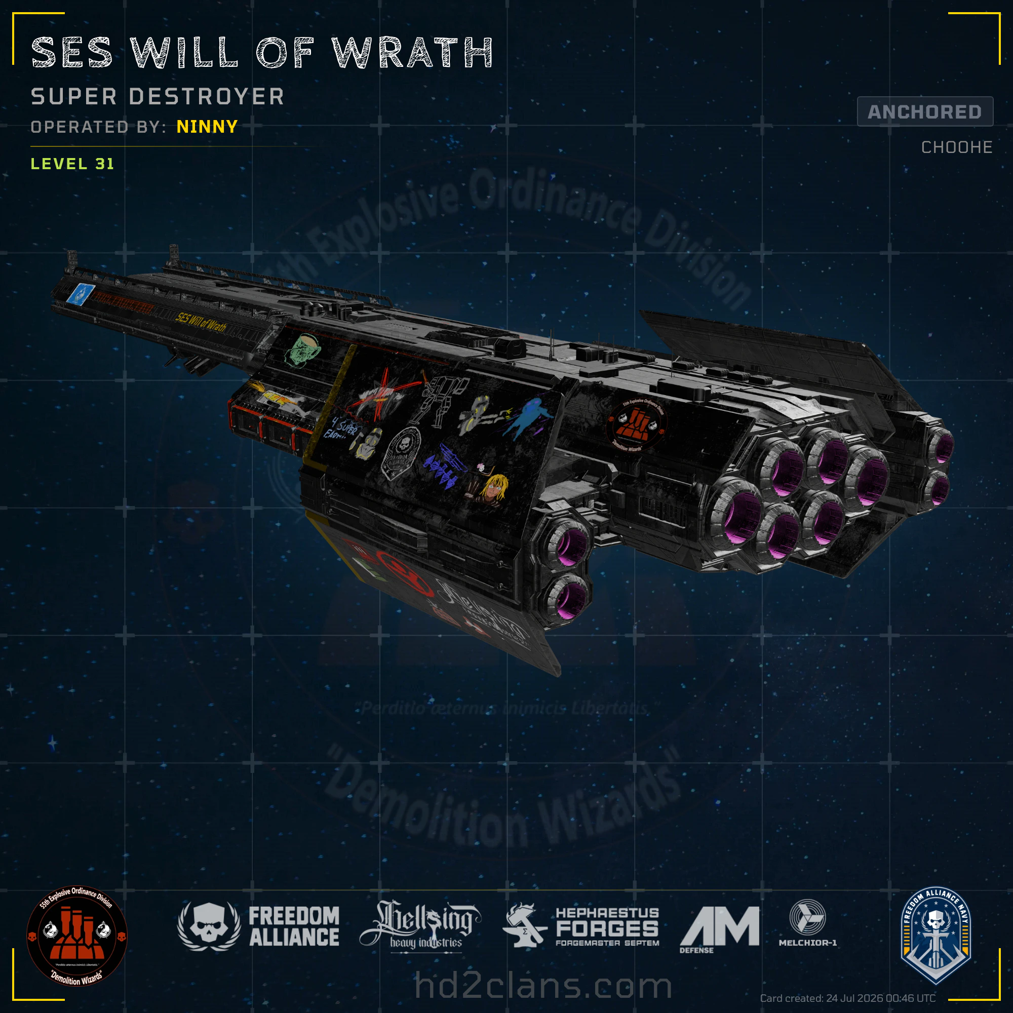 SES Will of Wrath