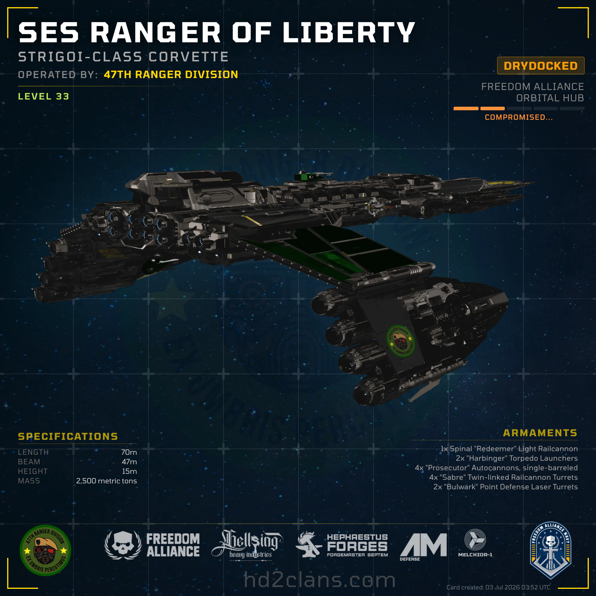 SES Ranger Of Liberty