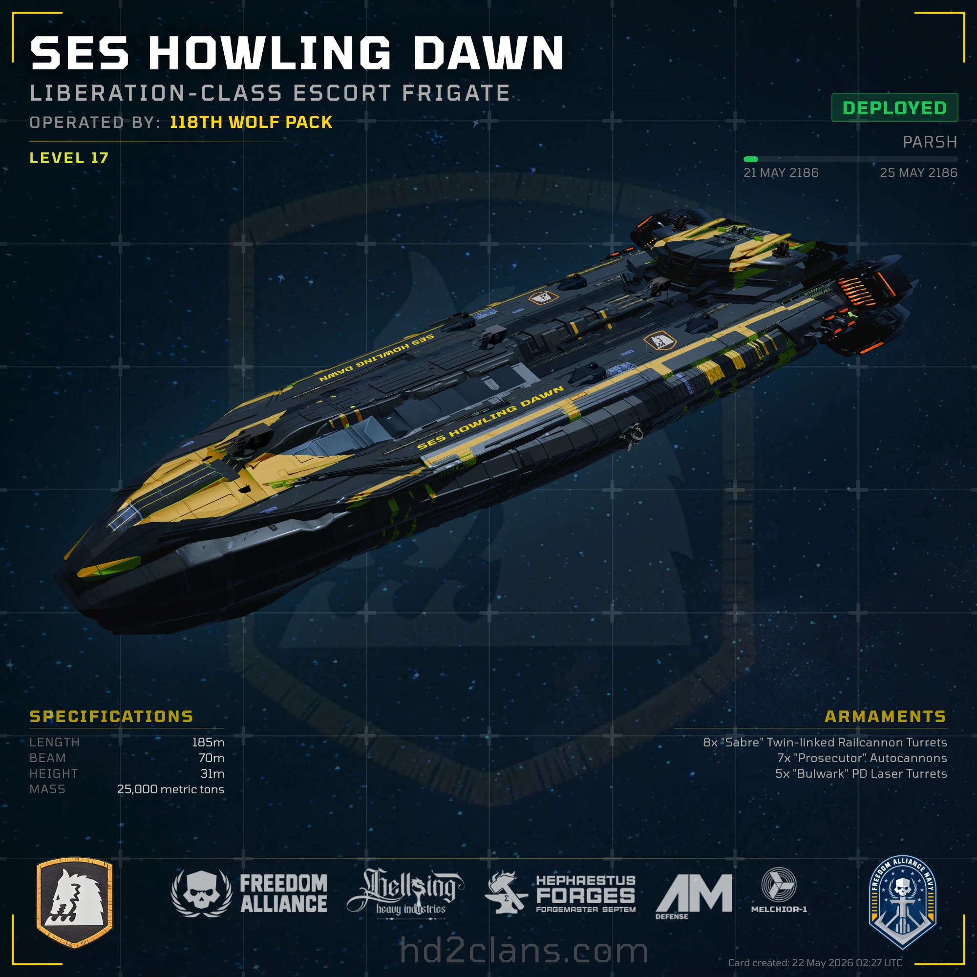 SES Howling Dawn