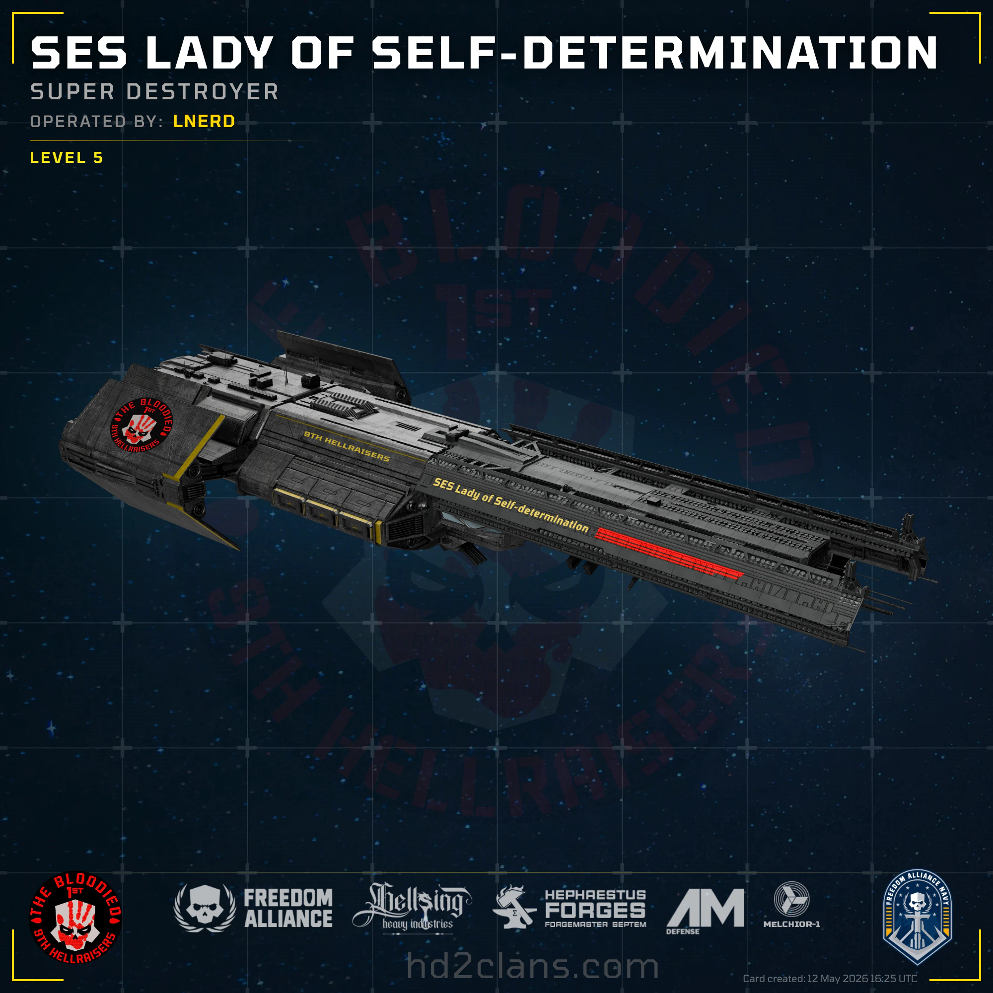 SES Lady of Self-Determination