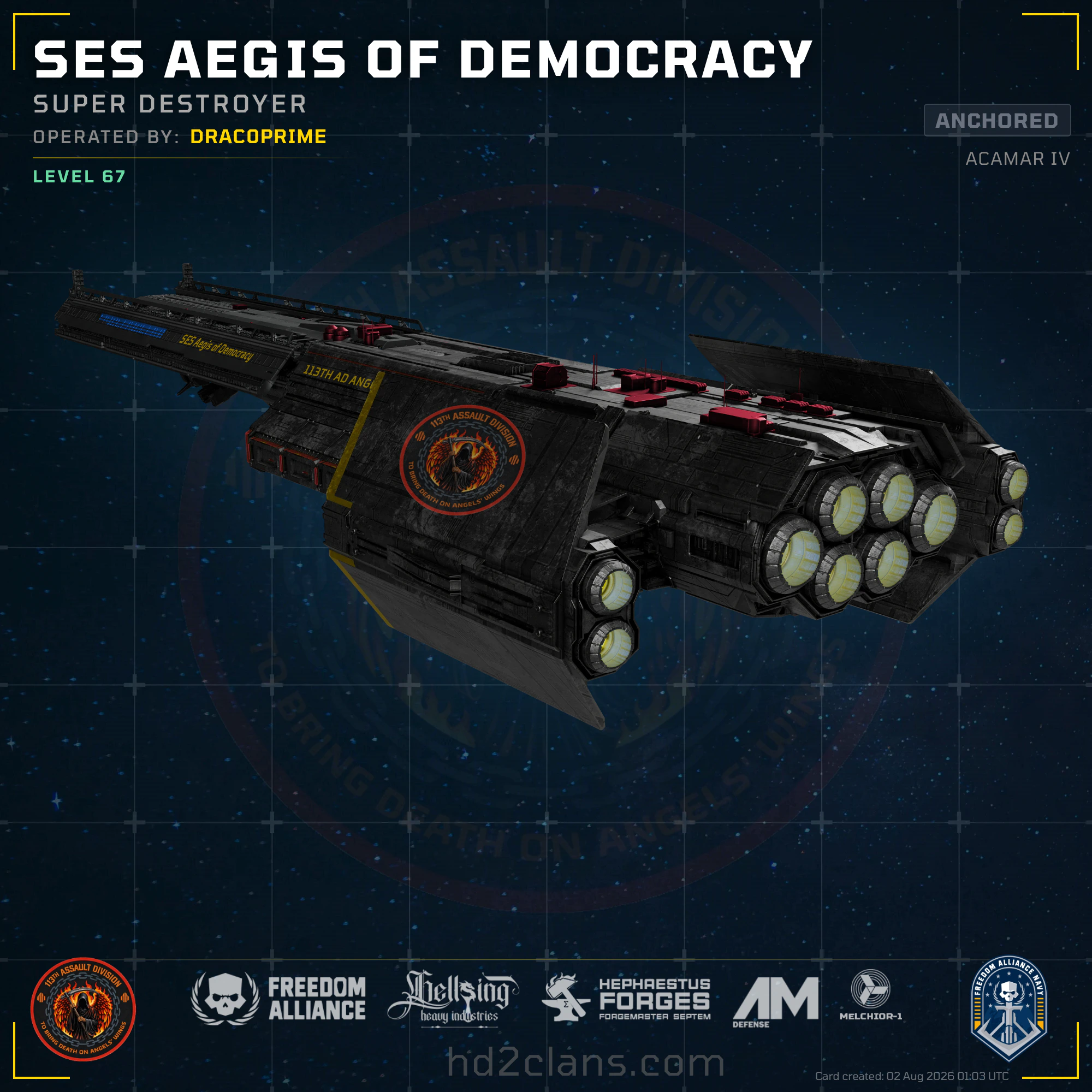 SES Aegis of Democracy