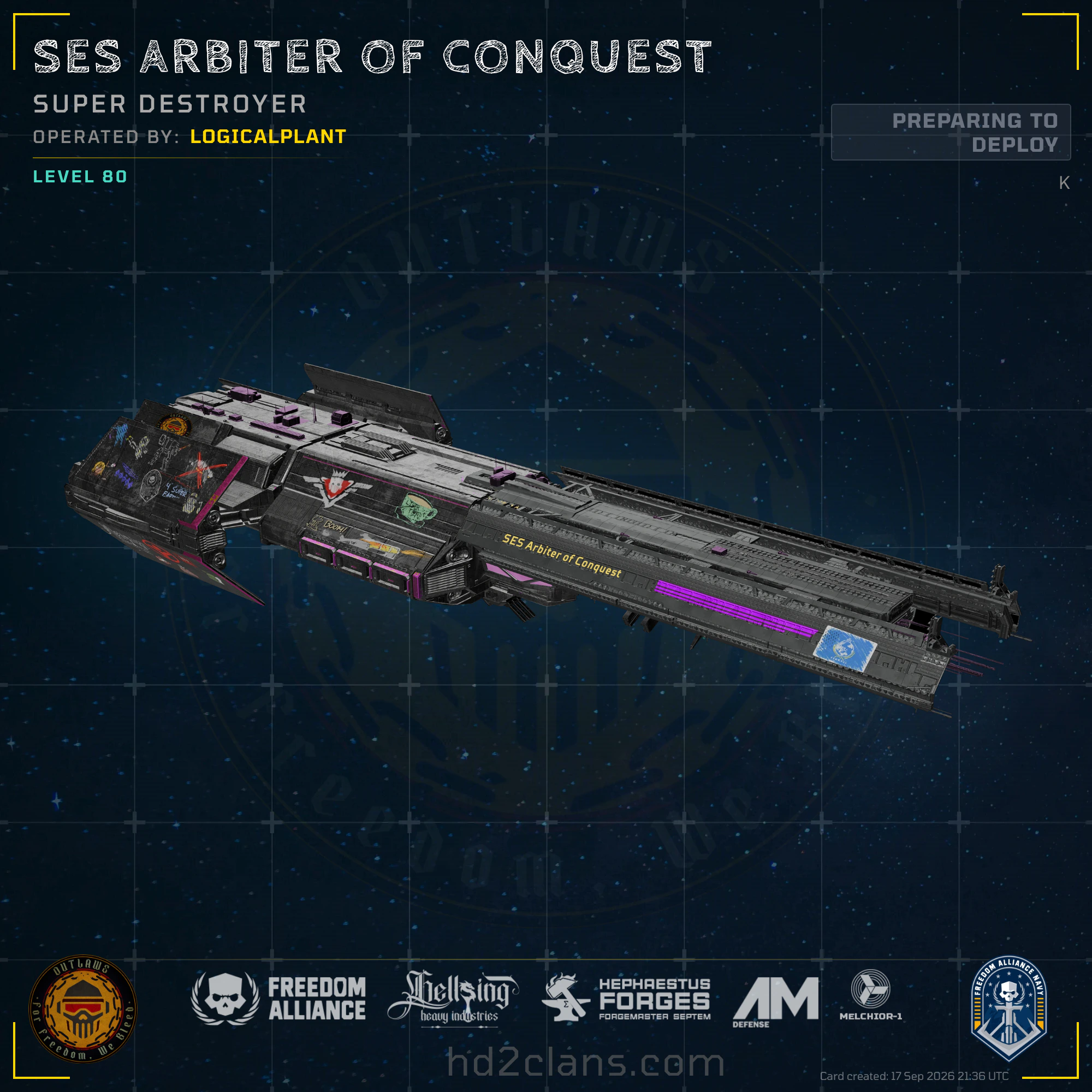 SES Arbiter of Conquest