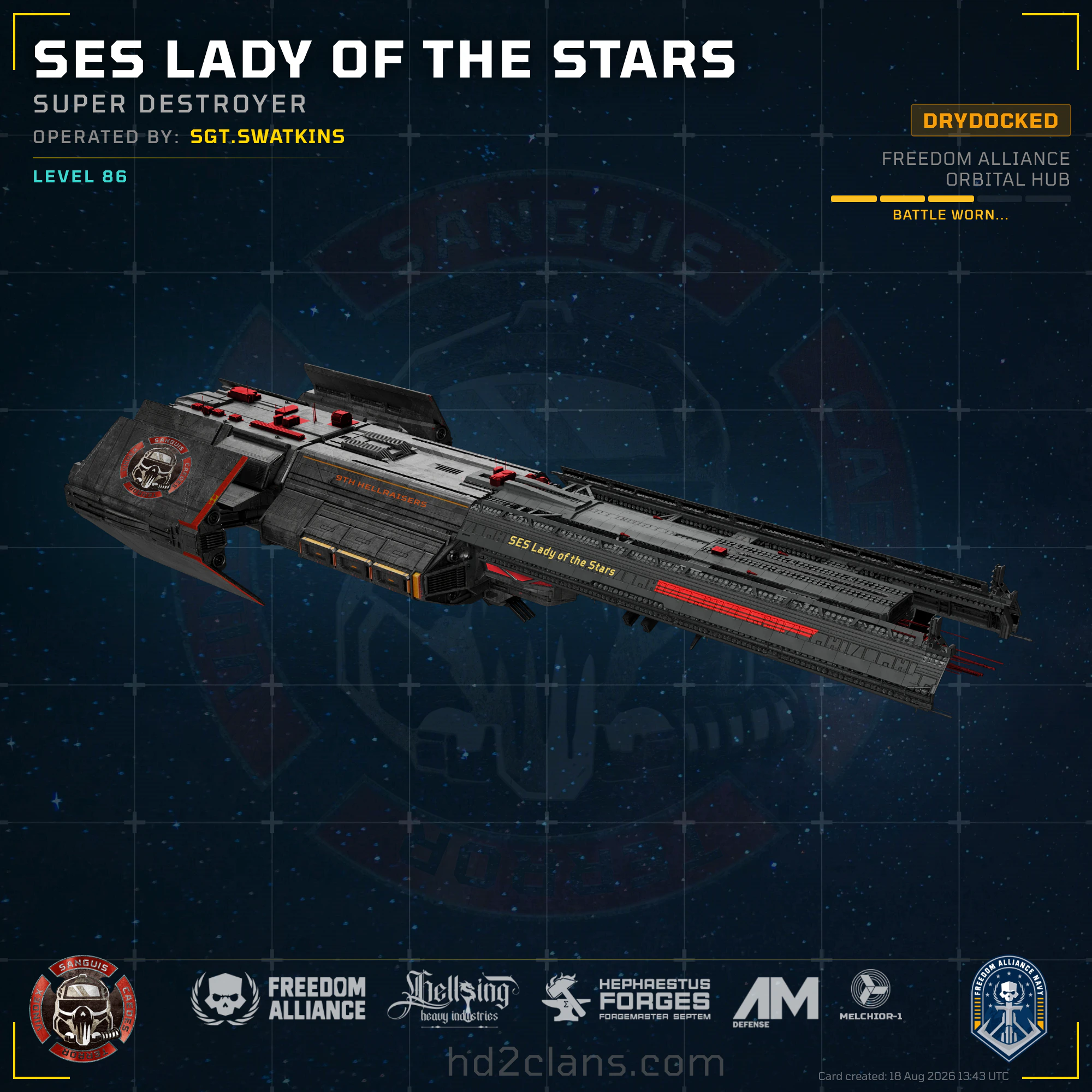 SES Lady of the Stars
