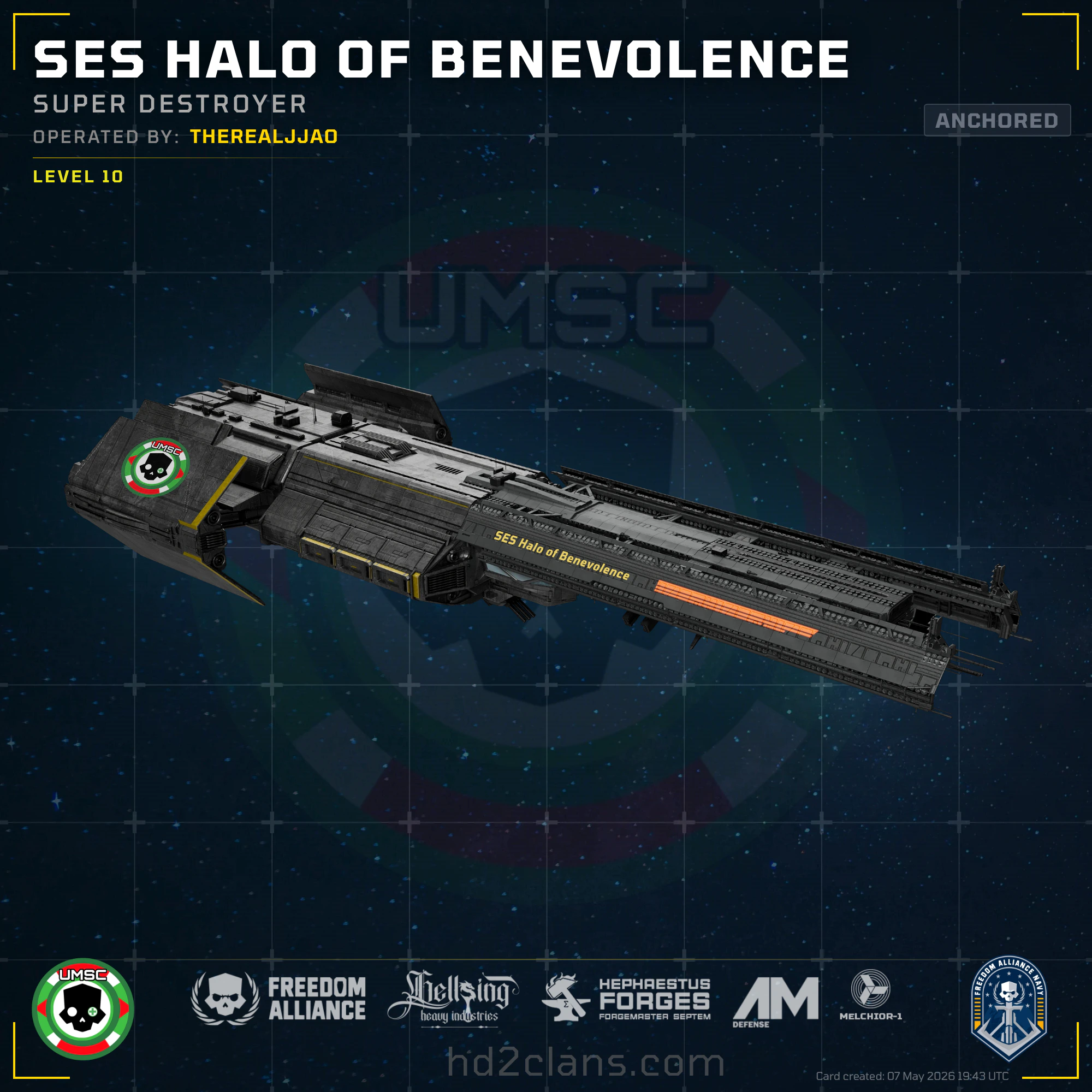 SES Halo of Benevolence