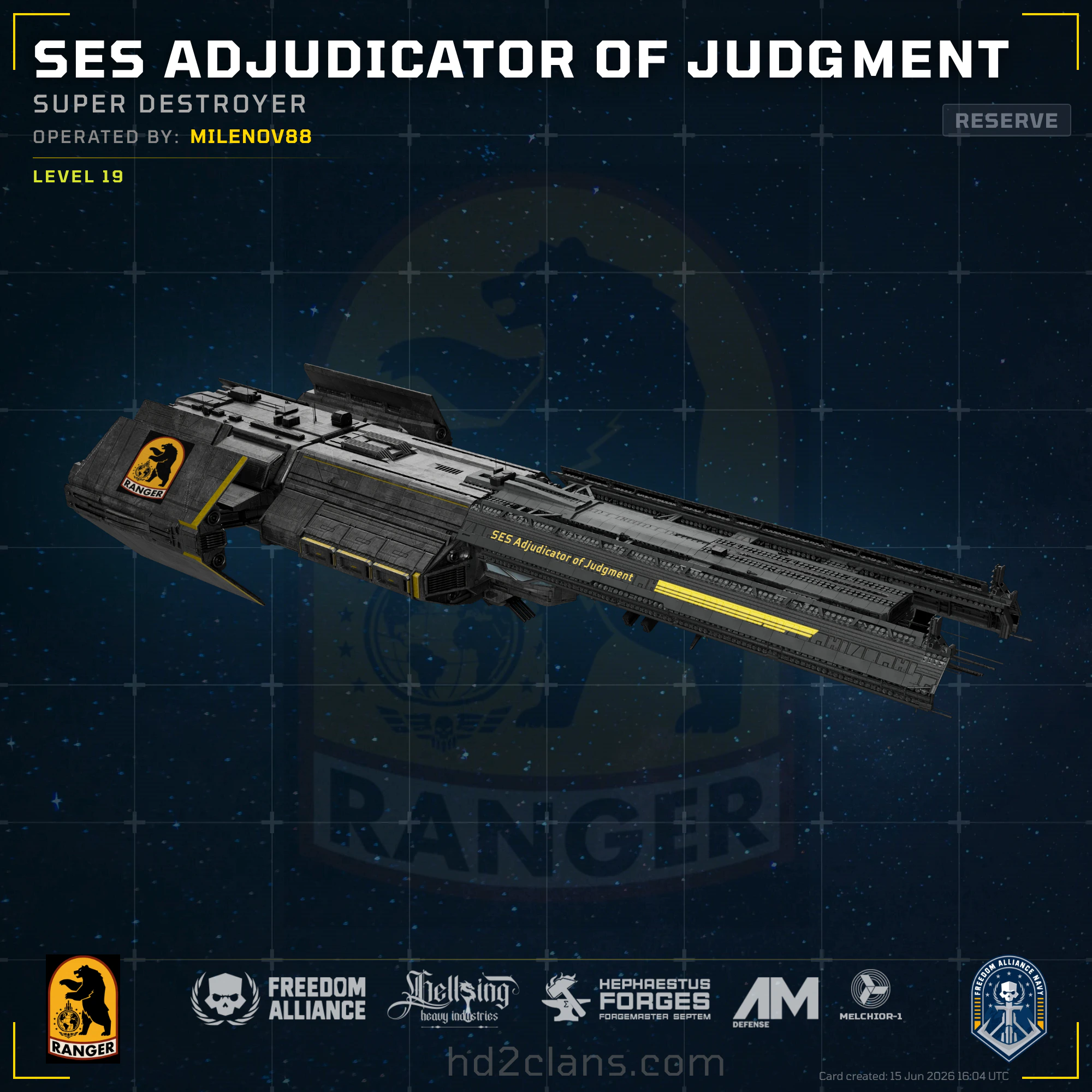 SES Adjudicator of Judgment