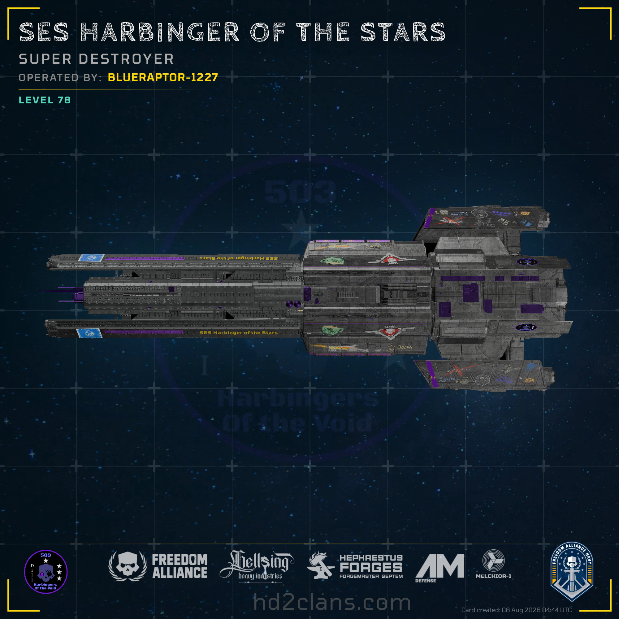 SES Harbinger of the Stars