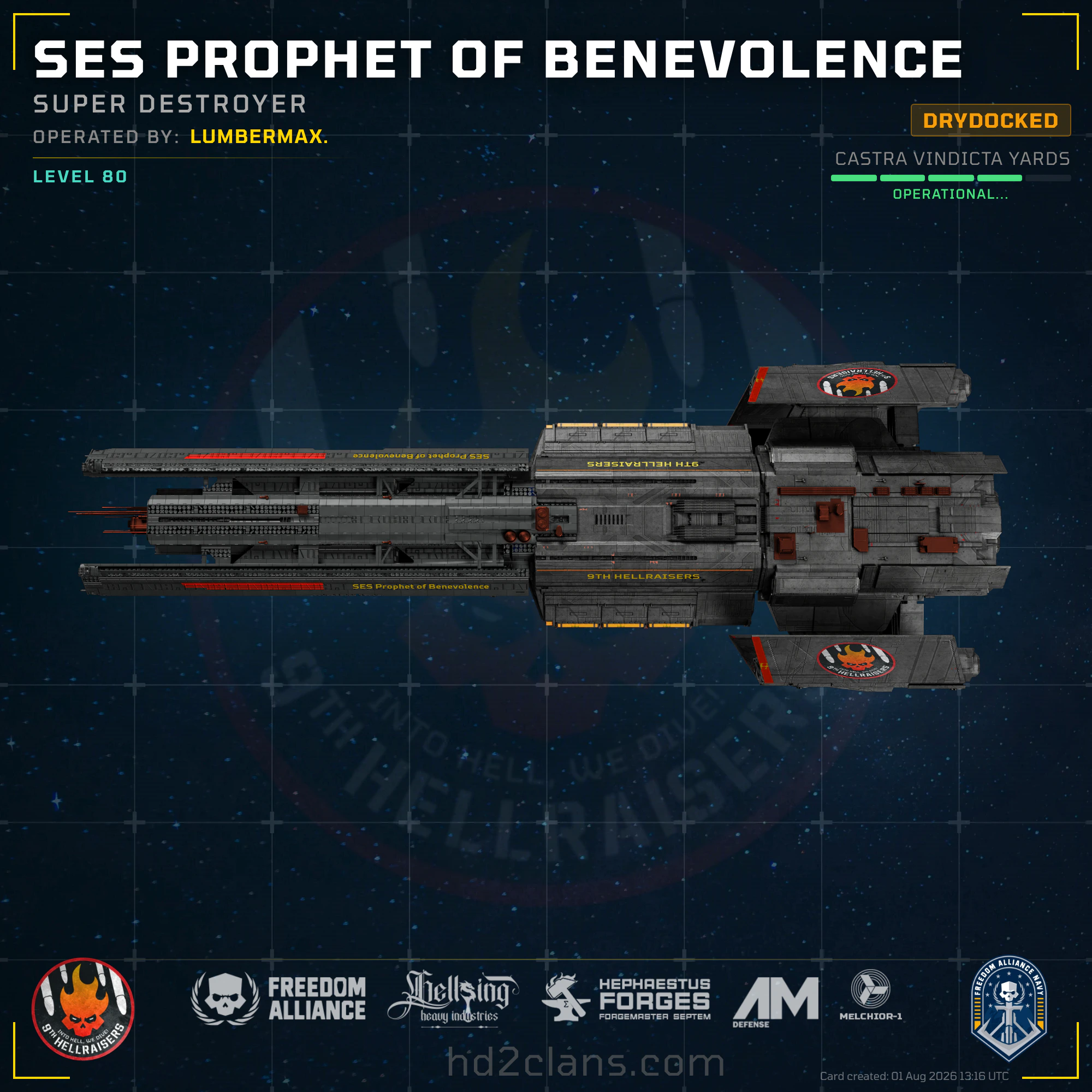 SES Prophet of Benevolence