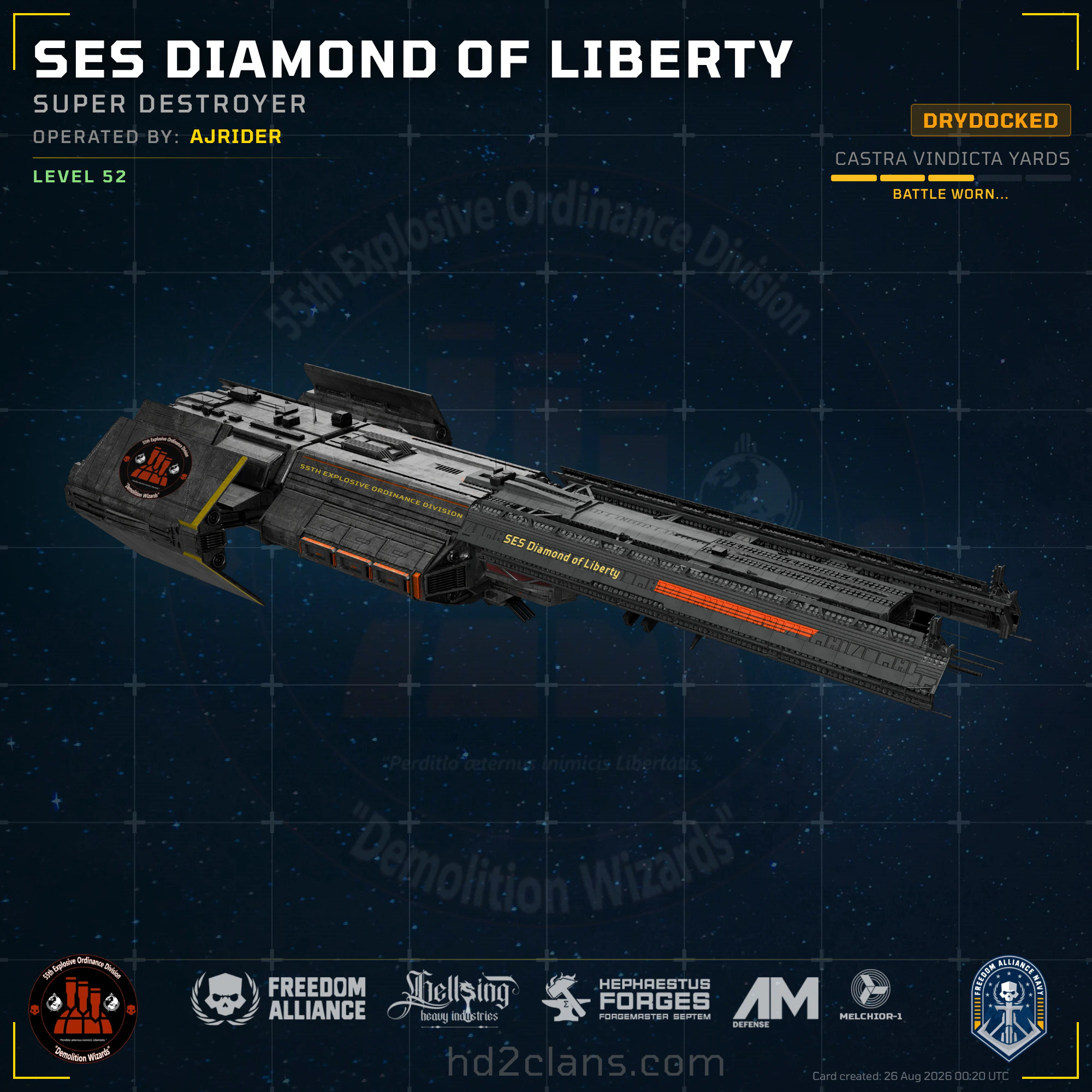 SES Diamond of Liberty