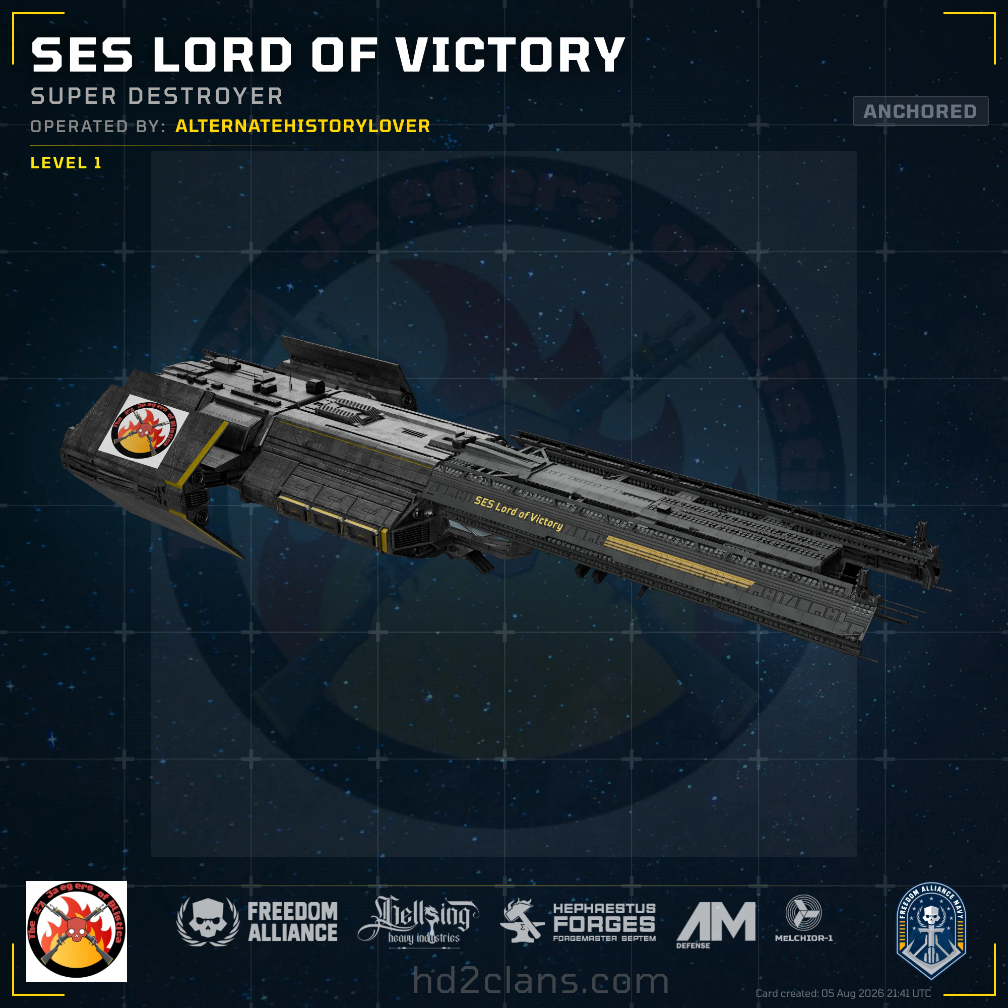 SES Lord of Victory