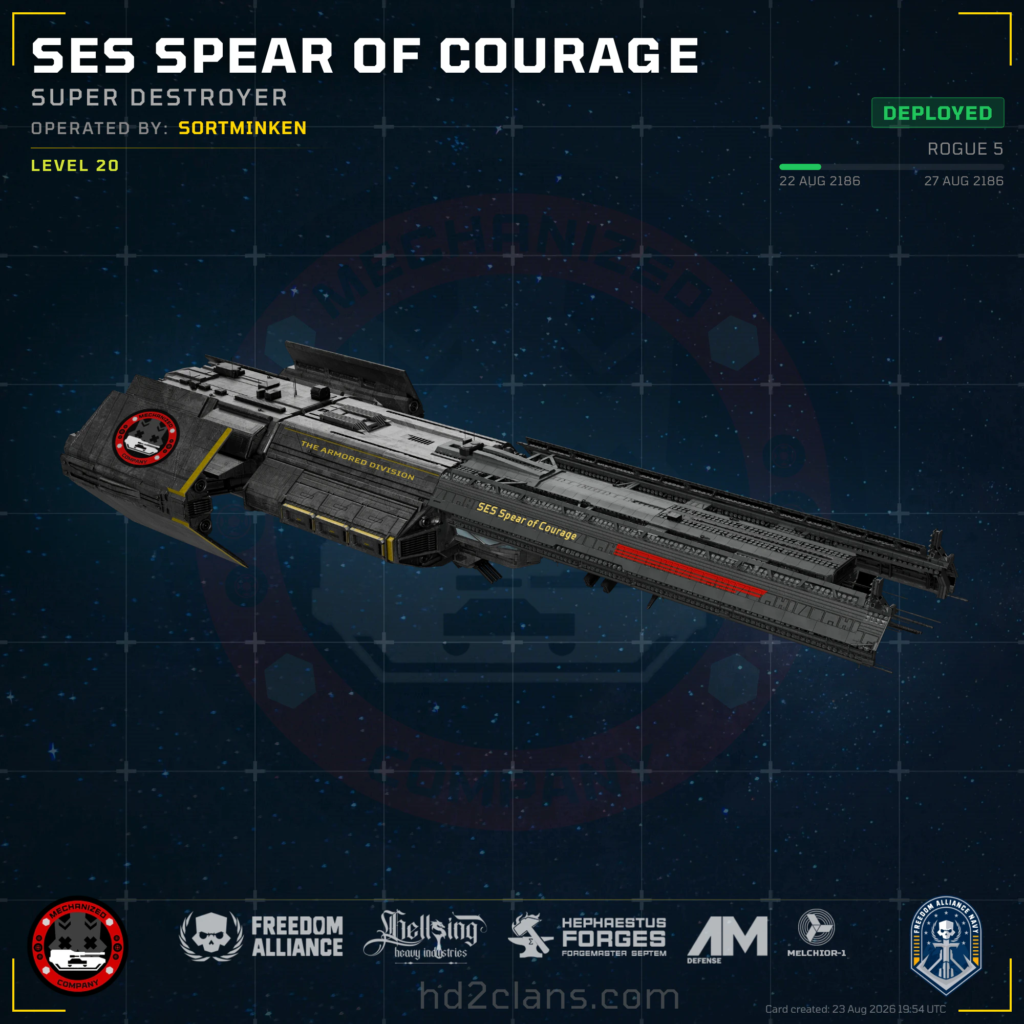 SES Spear of Courage