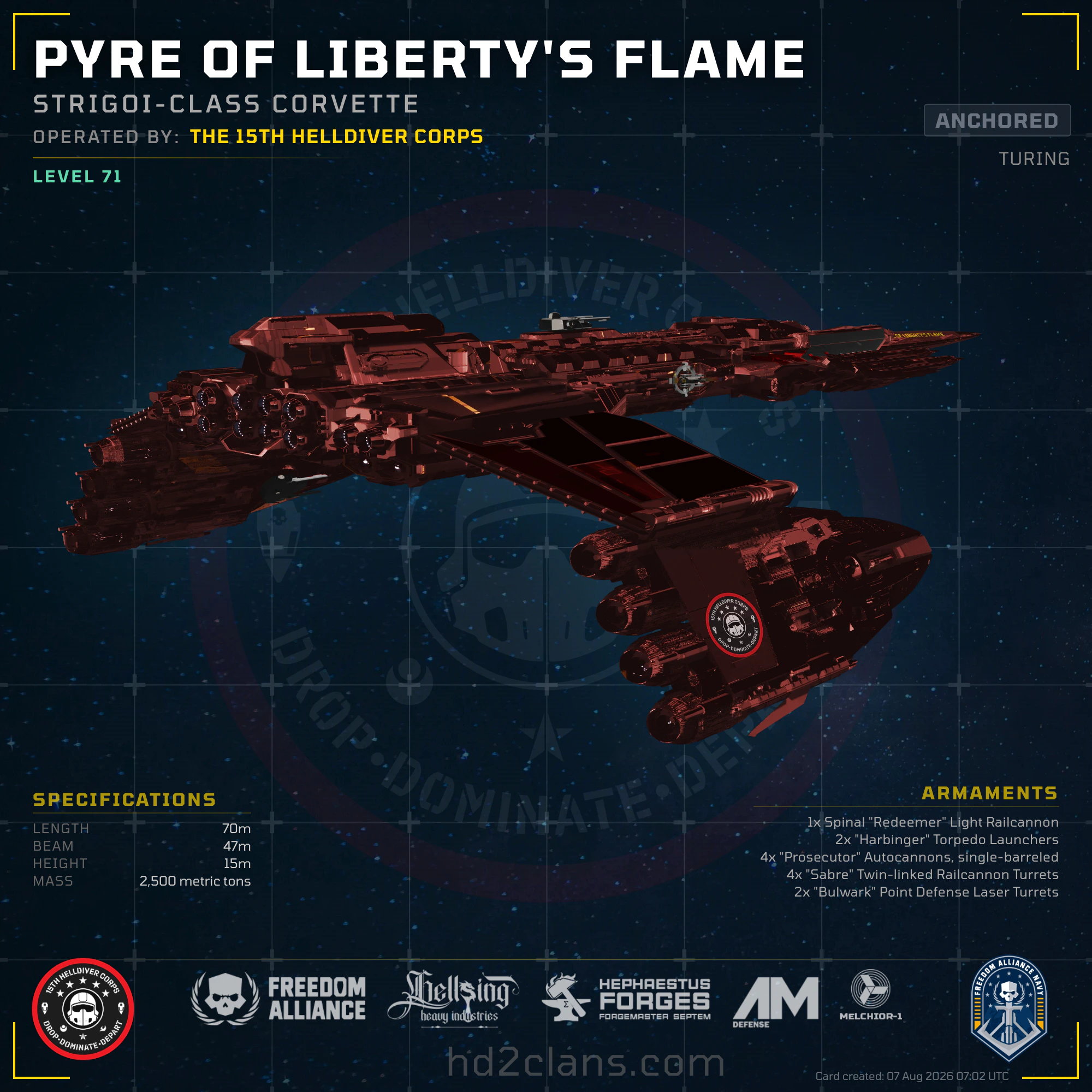 Pyre of Liberty's Flame